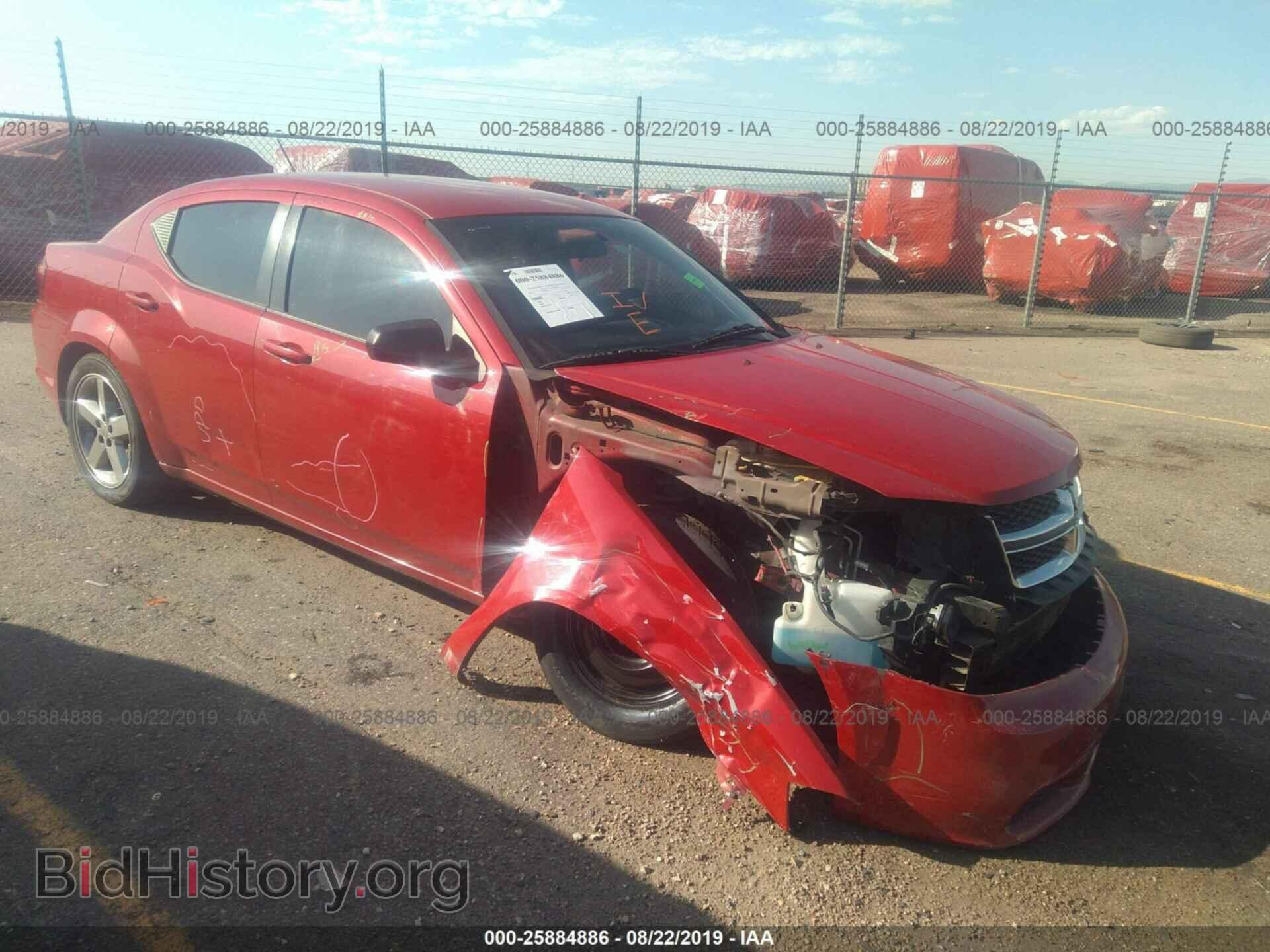 Фотография 1C3CDZAB9DN537646 - DODGE AVENGER 2013