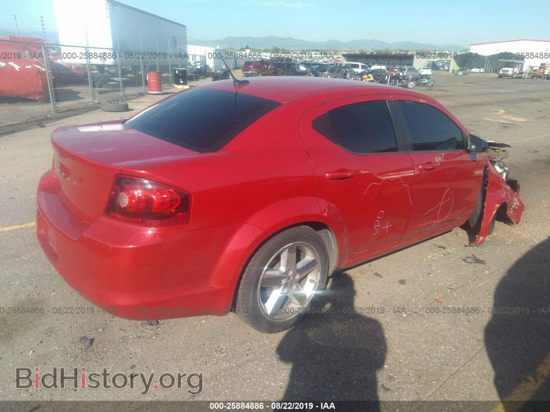 2013 DODGE AVENGER - VIN: 1C3CDZAB9DN537646 - Фото 4