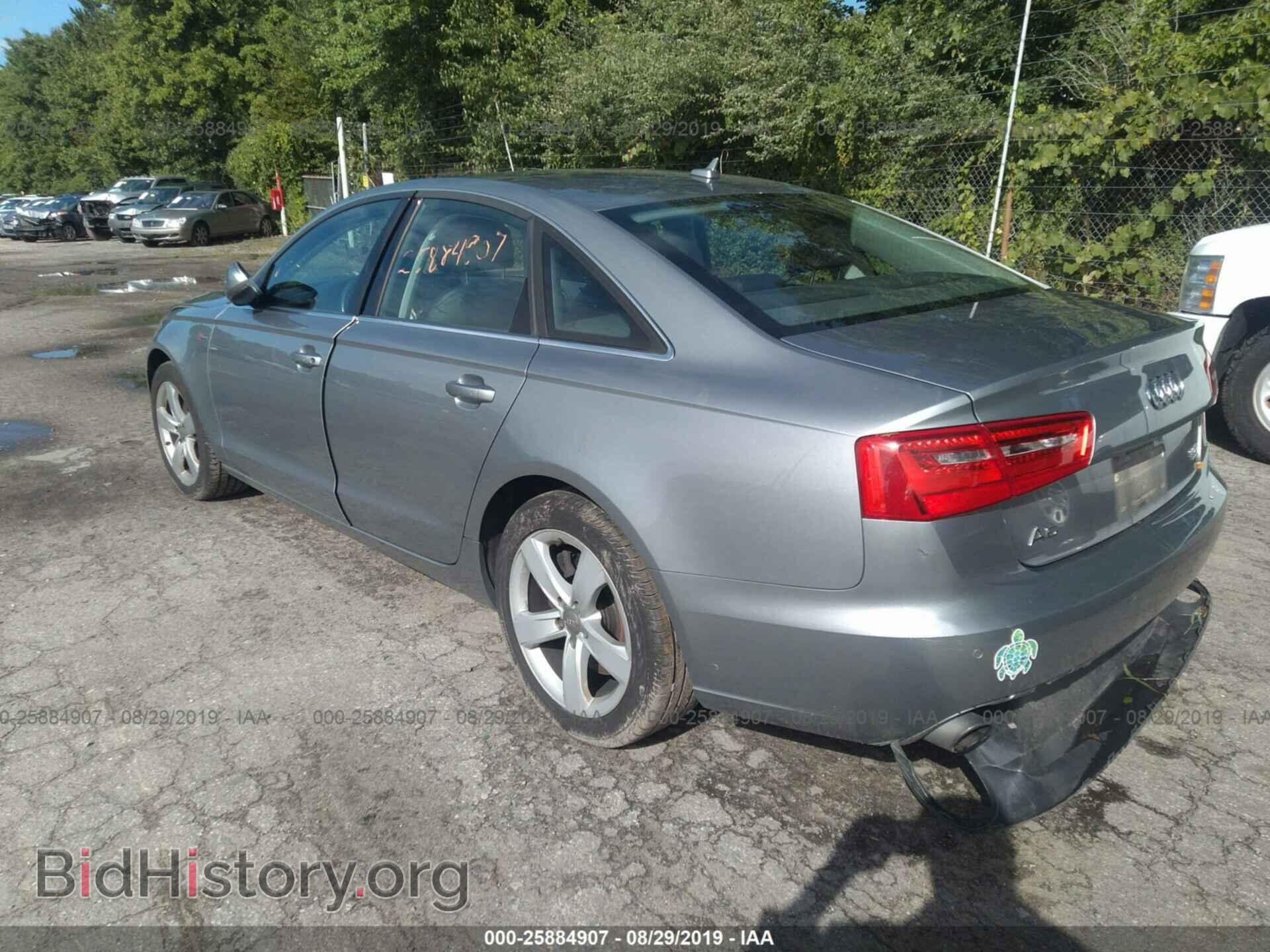 2012 AUDI A6 - VIN: WAUGGAFC5CN113383 - Фото 3