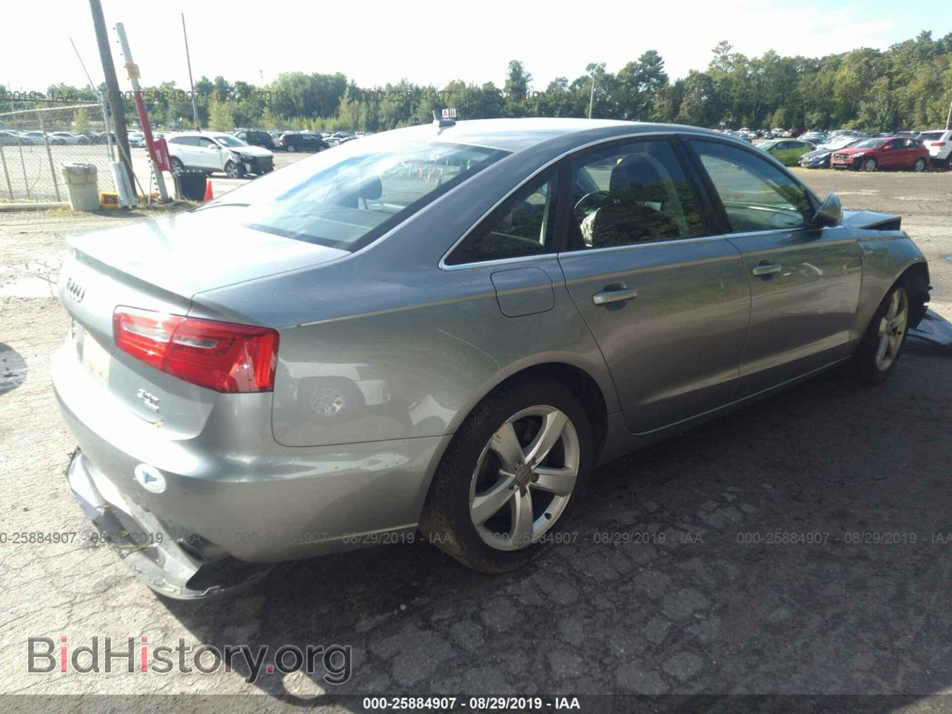 2012 AUDI A6 - VIN: WAUGGAFC5CN113383 - Фото 4