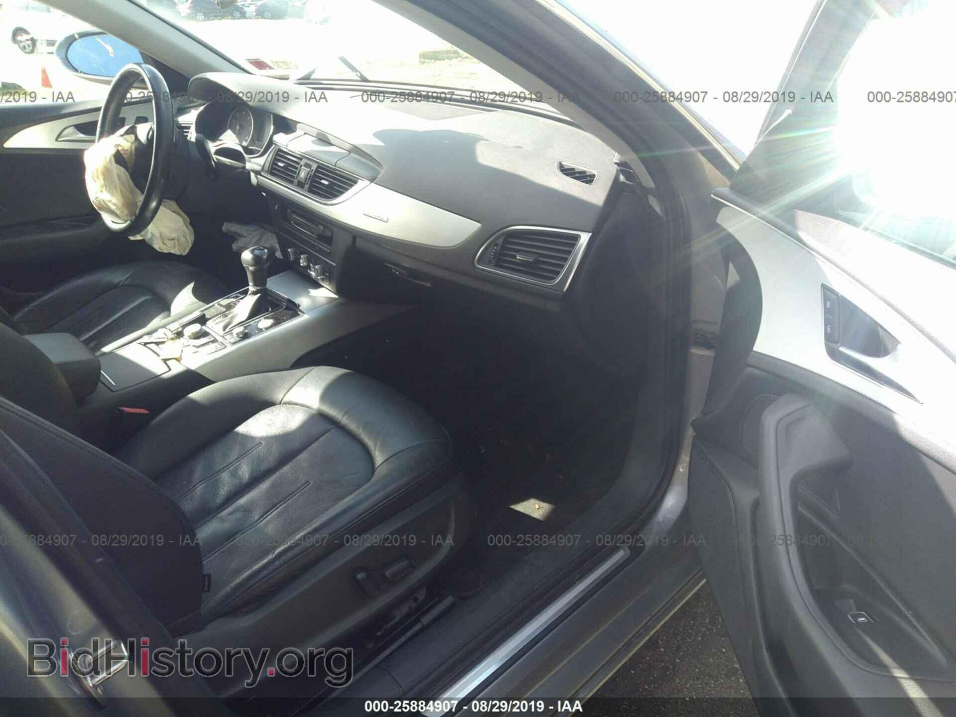 2012 AUDI A6 - VIN: WAUGGAFC5CN113383 - Фото 5