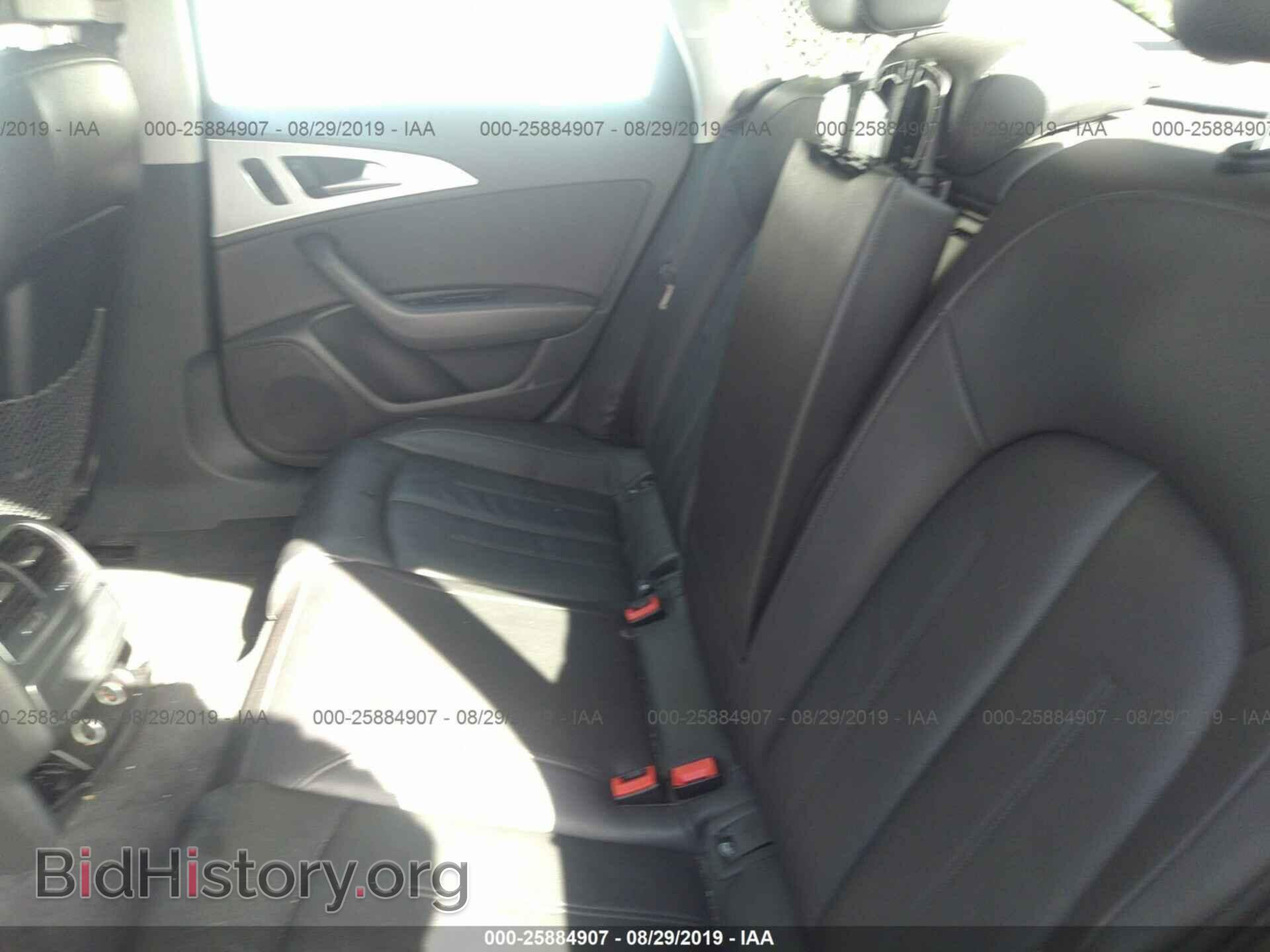 2012 AUDI A6 - VIN: WAUGGAFC5CN113383 - Фото 8