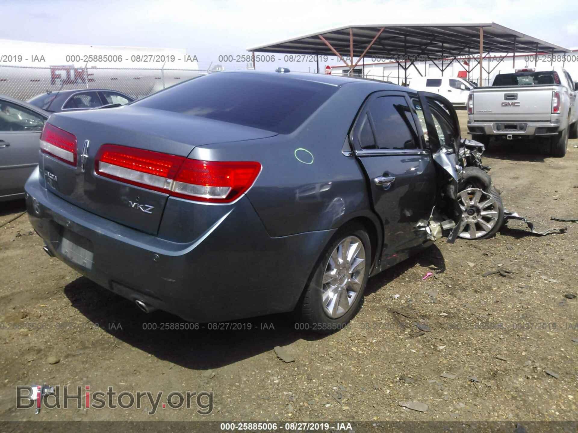 2012 LINCOLN MKZ - VIN: 3LNHL2GC4CR806431 - Фото 4