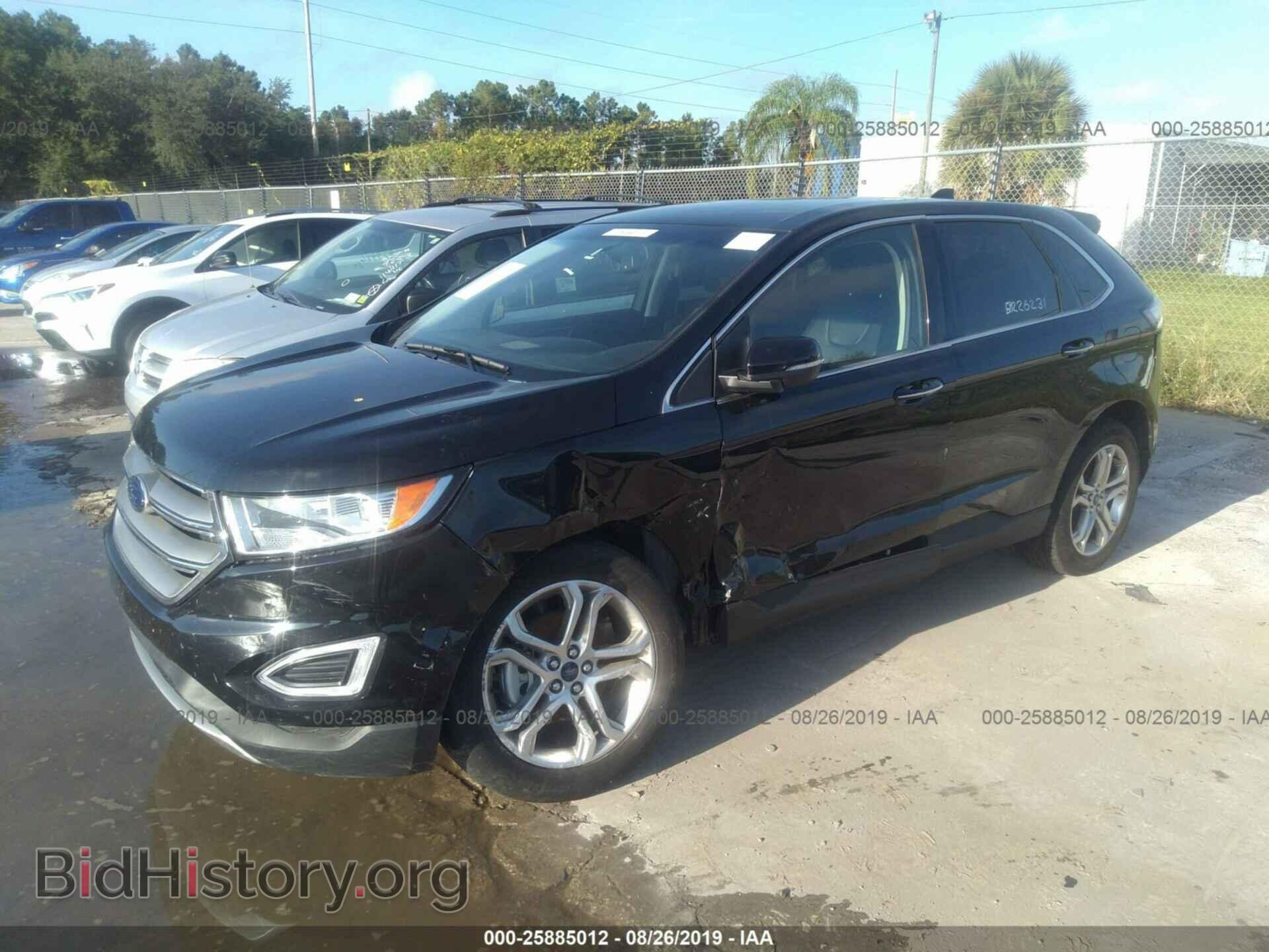 2018 FORD EDGE - VIN: 2FMPK3K90JBB08006 - Фото 2