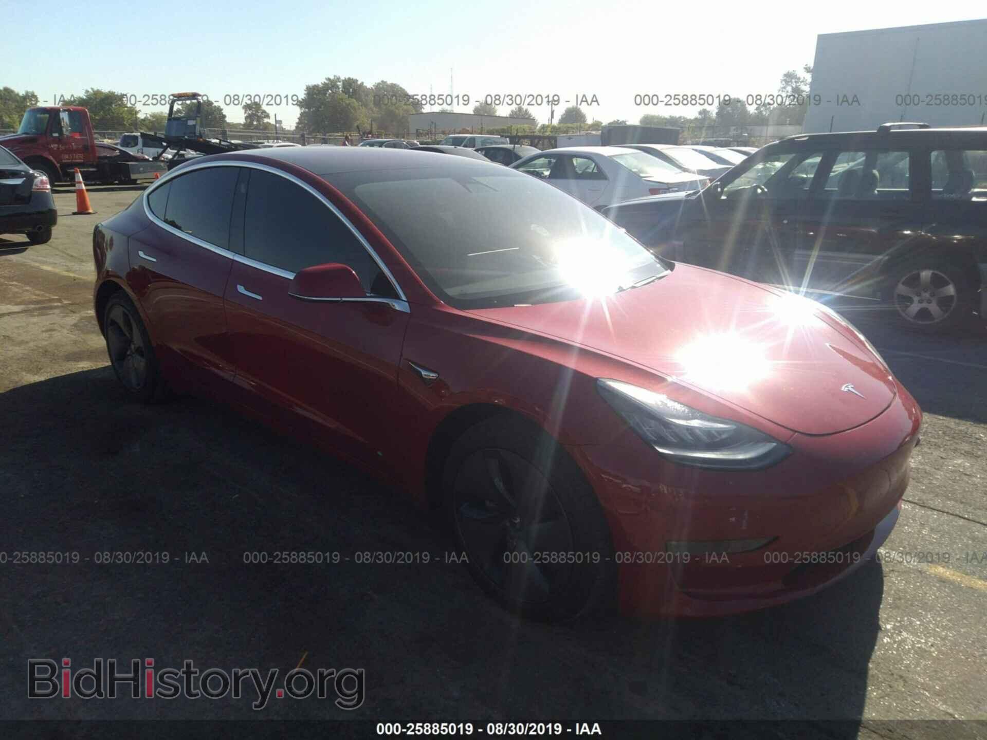 Photo 5YJ3E1EB5JF093485 - TESLA MODEL 3 2018