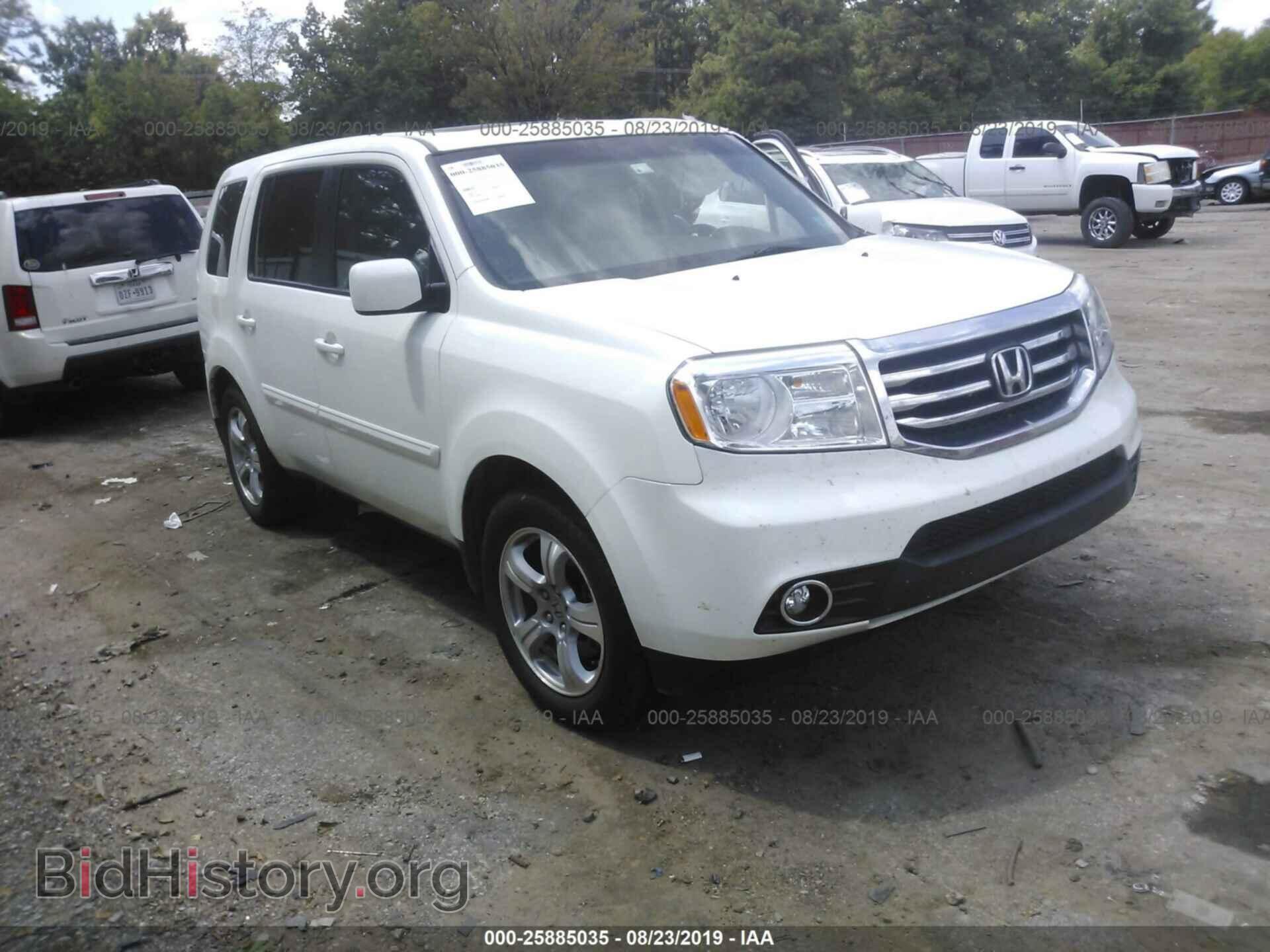Фотография 5FNYF4H54CB025658 - HONDA PILOT 2012