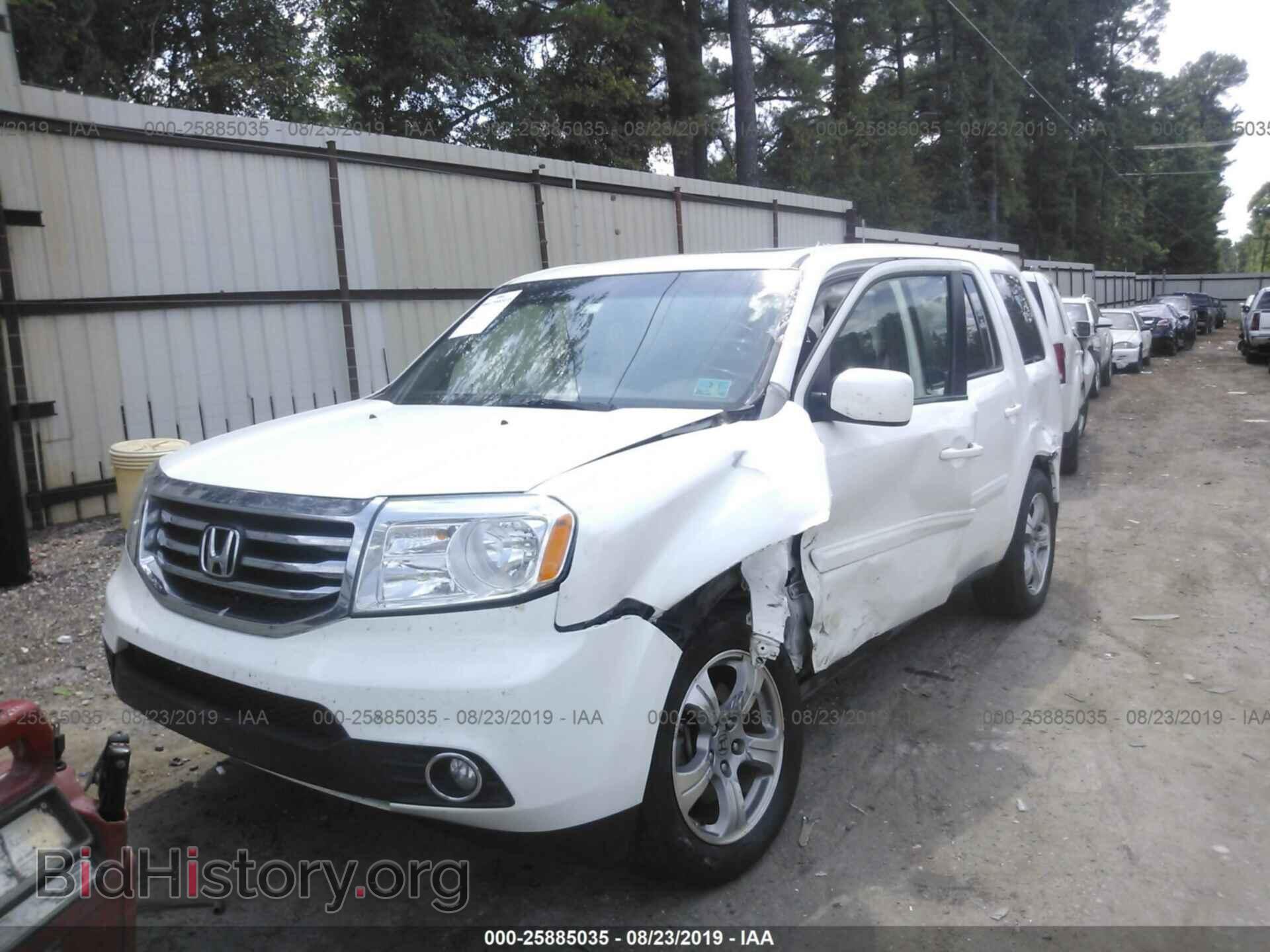 2012 HONDA PILOT - VIN: 5FNYF4H54CB025658 - Фото 2