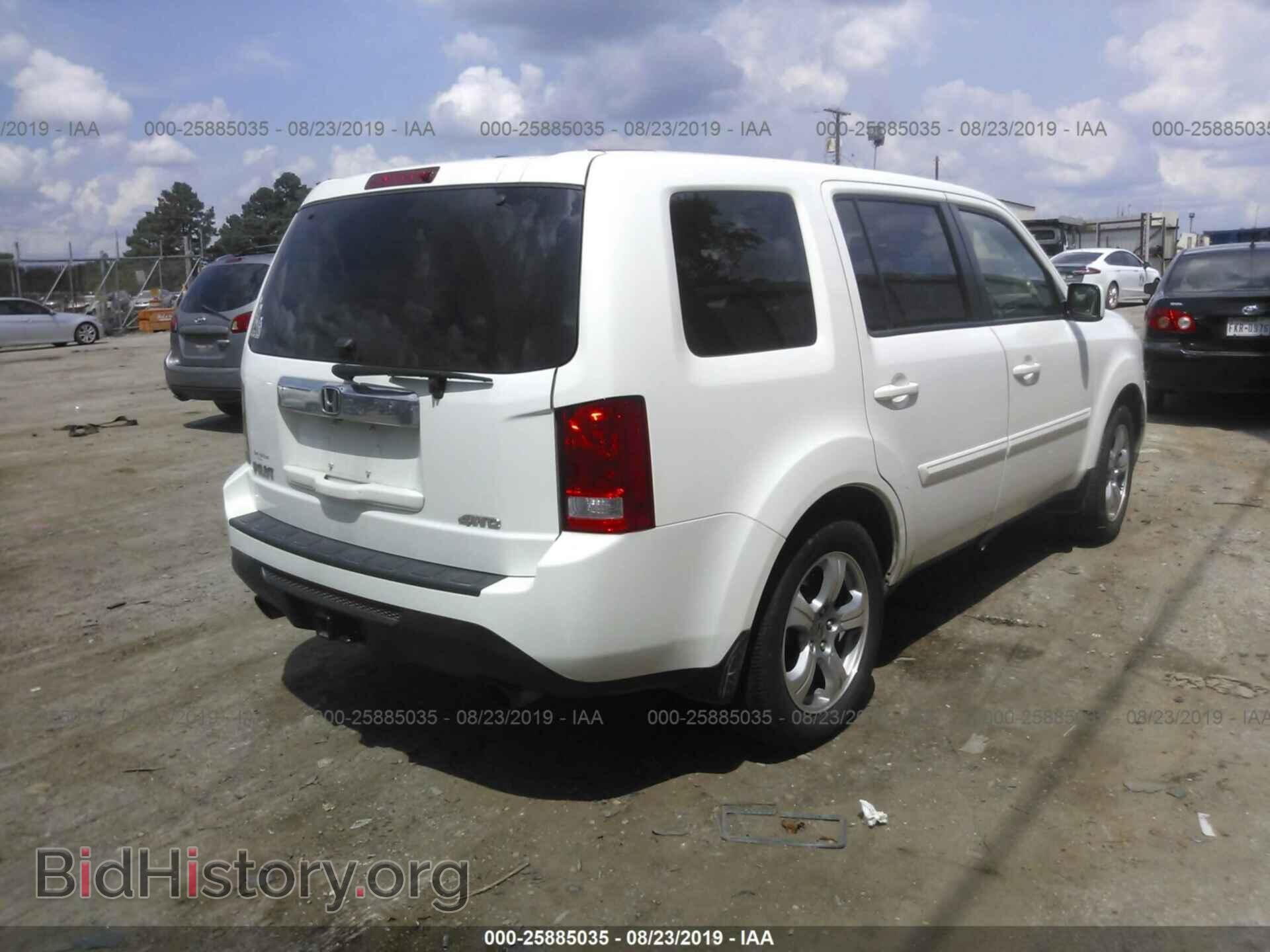 2012 HONDA PILOT - VIN: 5FNYF4H54CB025658 - Фото 4