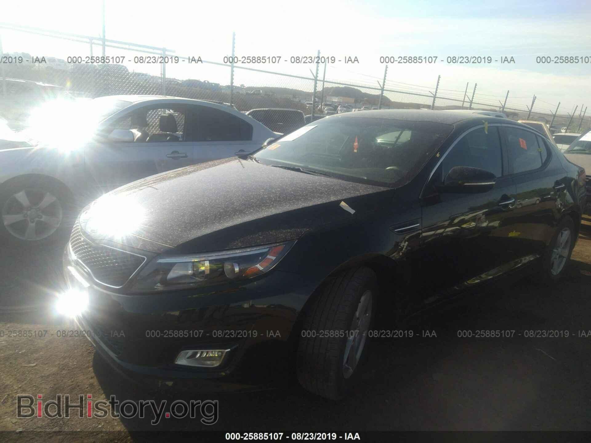 2015 KIA OPTIMA - VIN: KNAGM4A79F5656888 - Фото 2