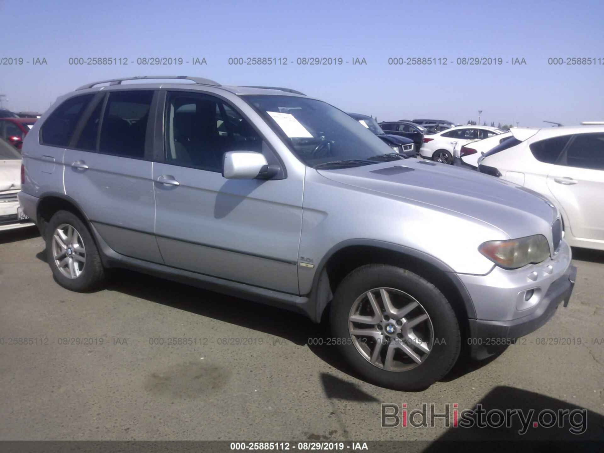 Photo 5UXFA13514LU21961 - BMW X5 2004