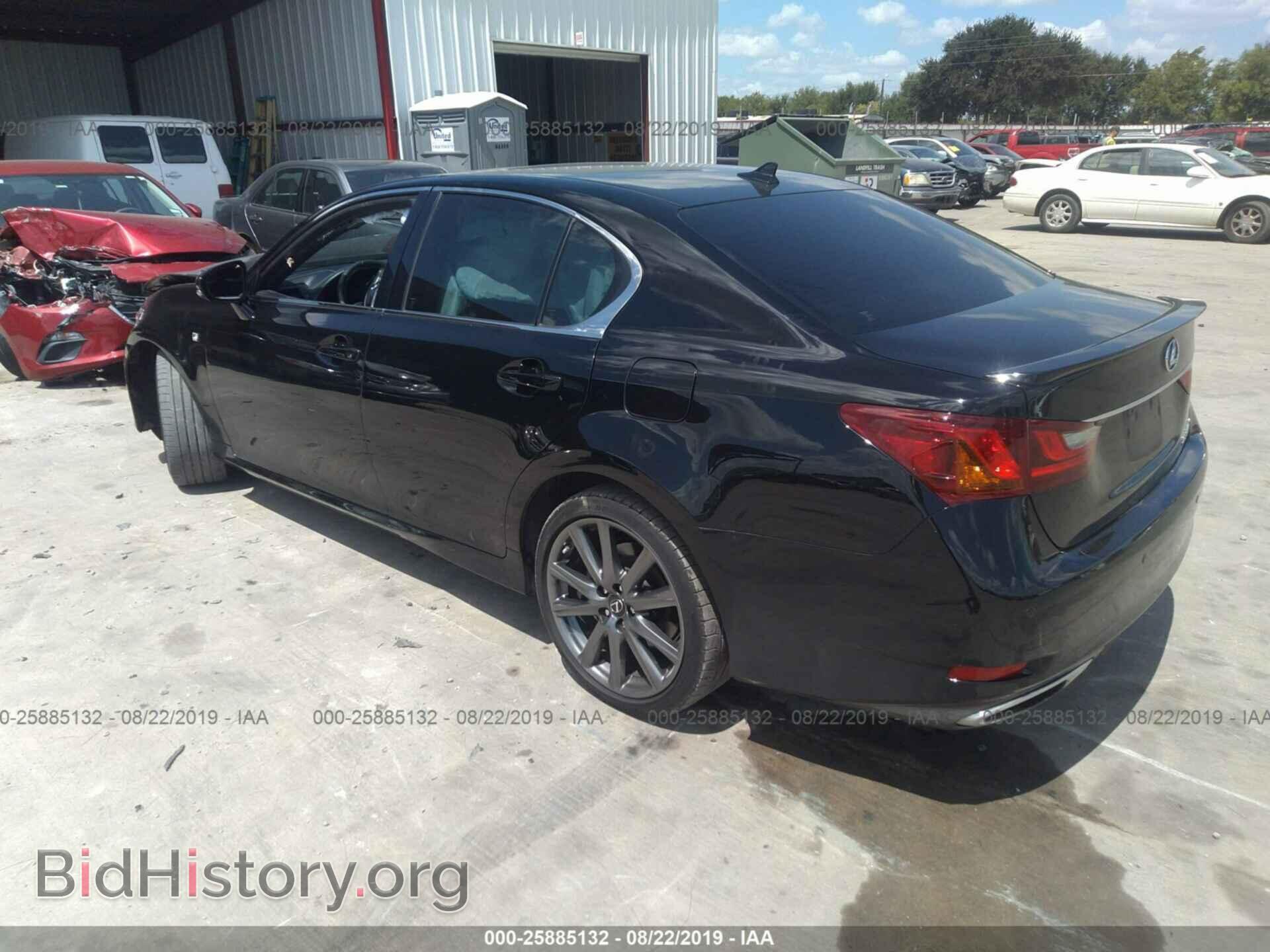 2013 LEXUS GS - VIN: JTHBE1BL1D5026055 - Фото 3