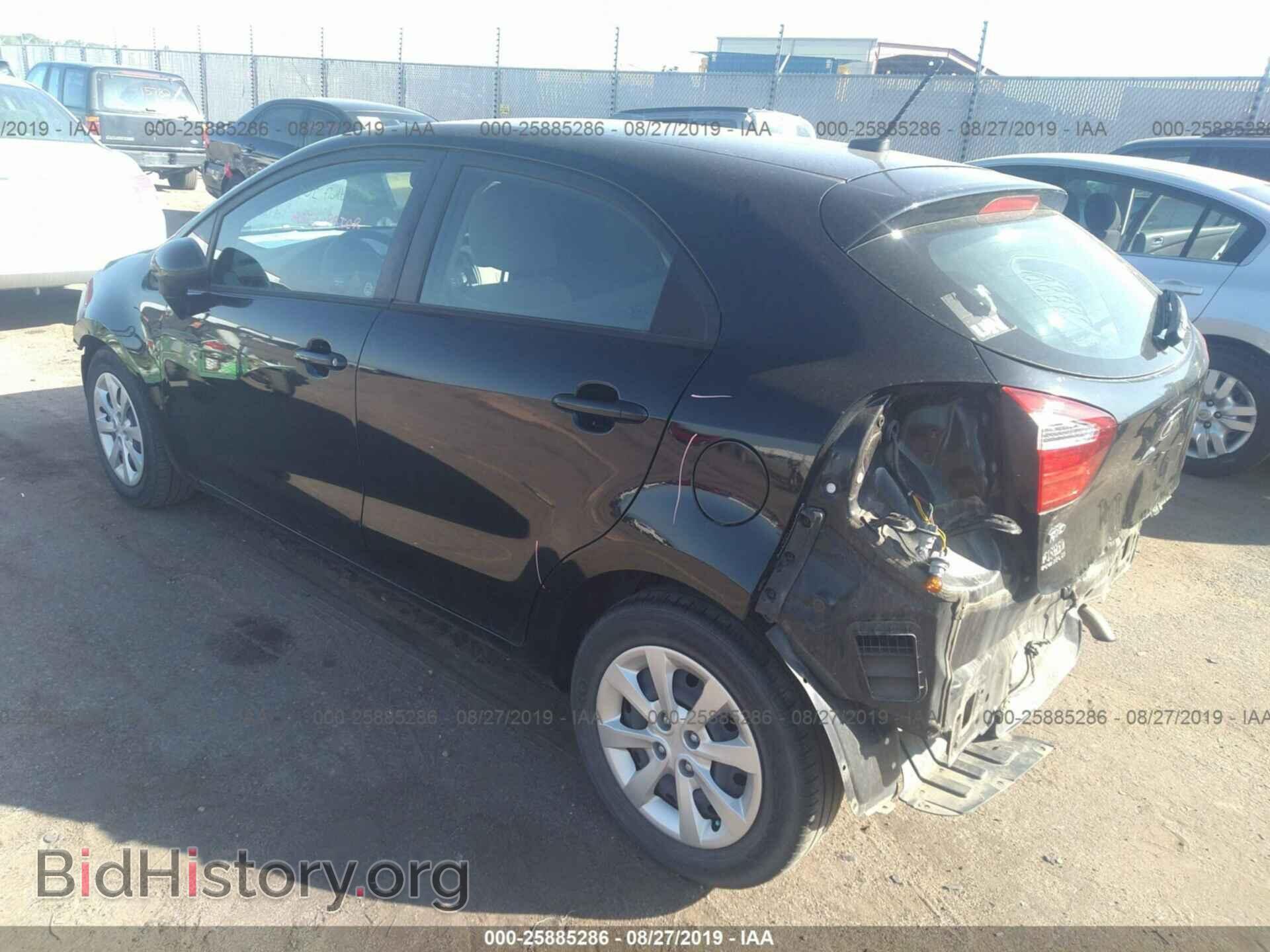 2014 KIA RIO - VIN: KNADM5A36E6324521 - Photo 3
