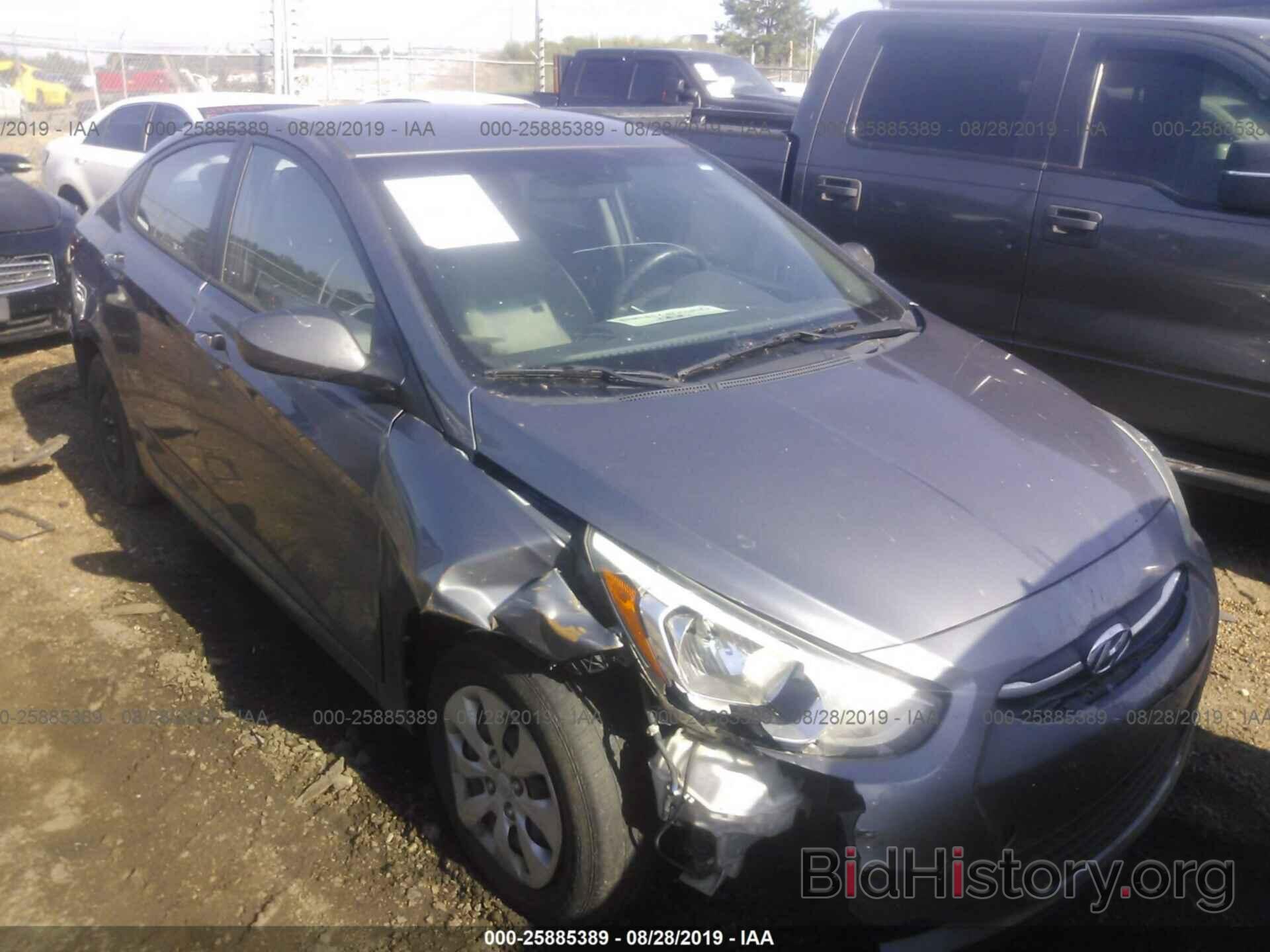 Photo KMHCT4AE1FU807615 - HYUNDAI ACCENT 2015