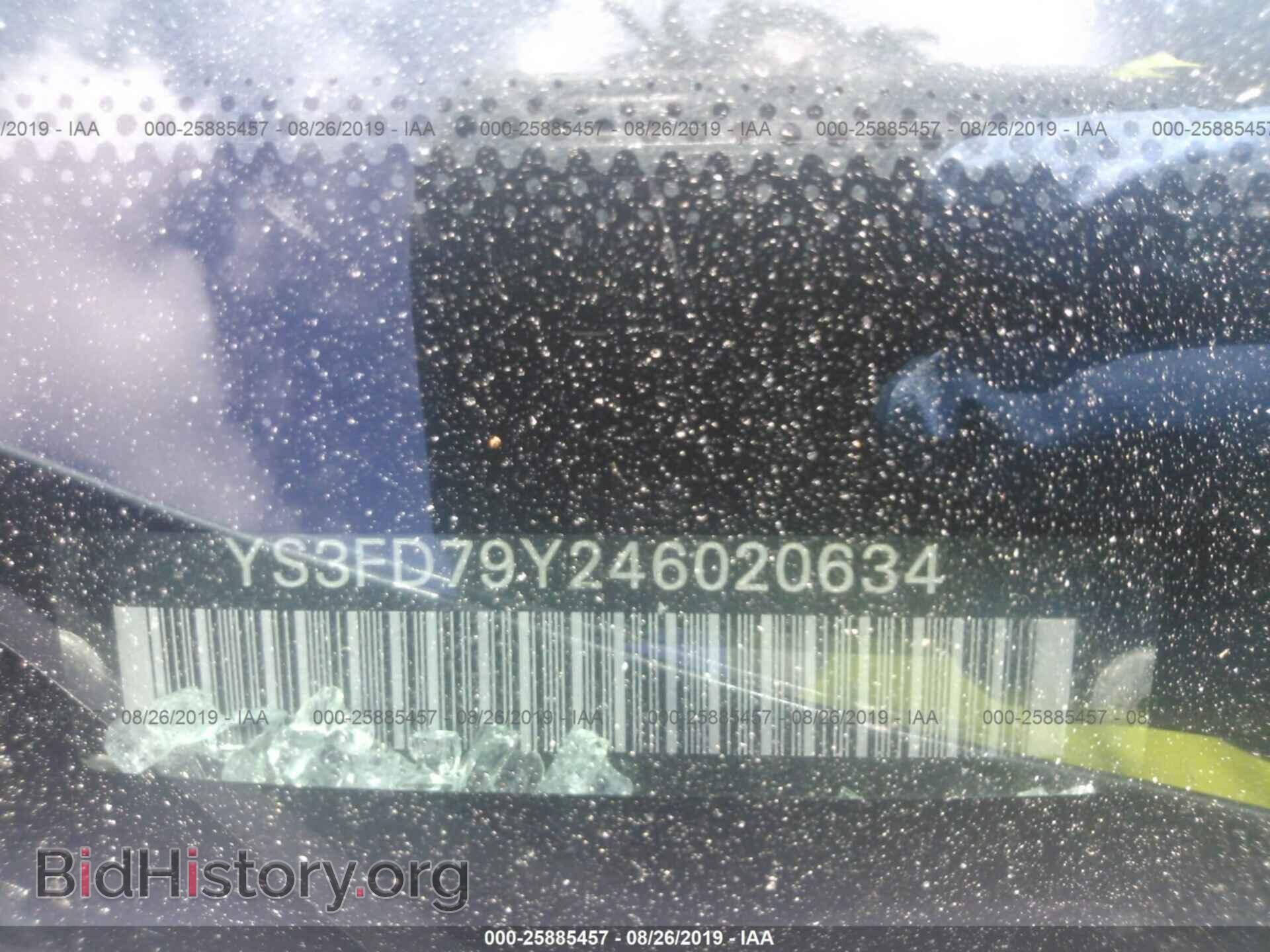 2004 SAAB 9-3 - VIN: YS3FD79Y246020634 - Фото 9