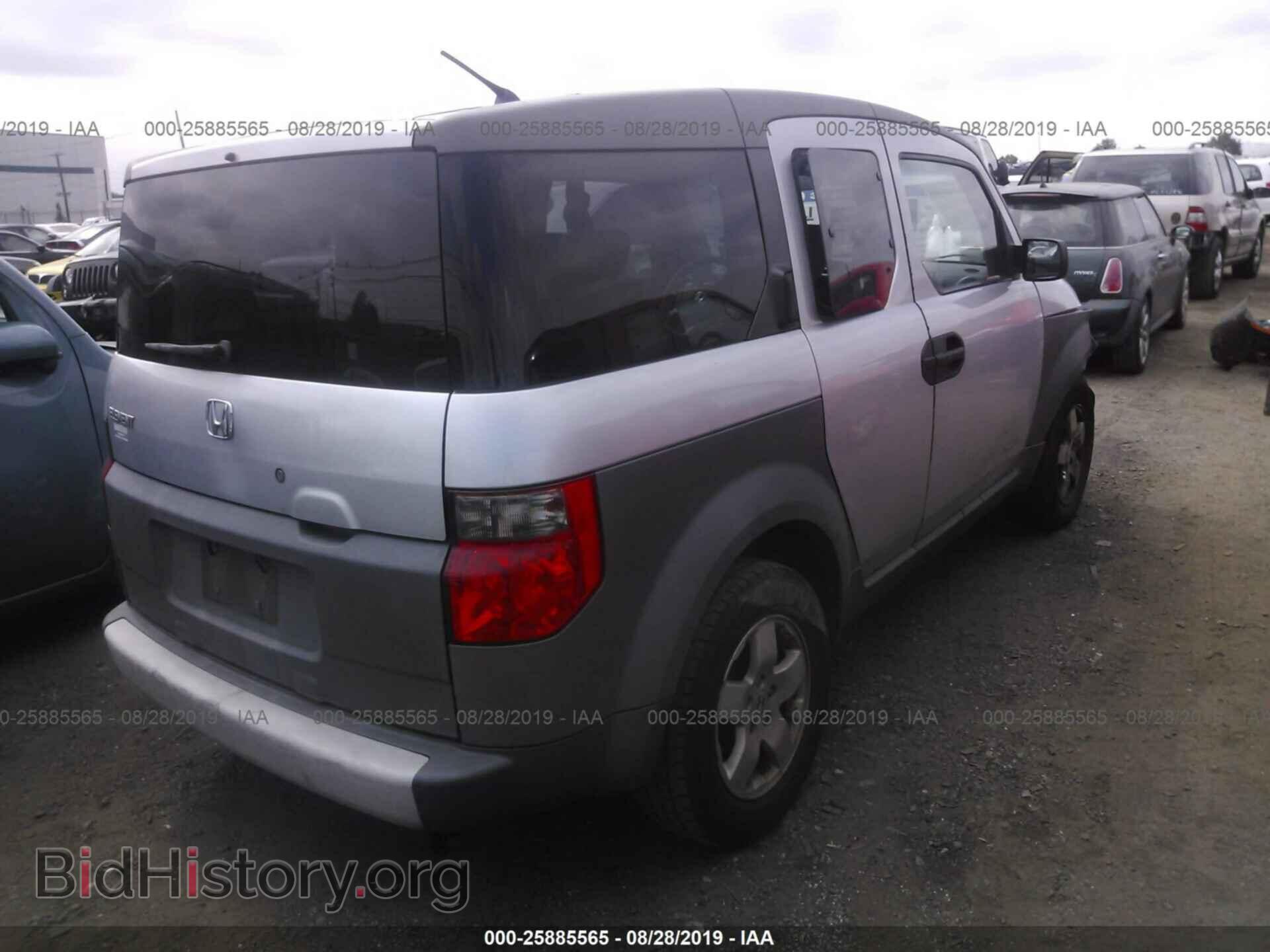 2003 HONDA ELEMENT - VIN: 5J6YH18533L008267 - Фото 4