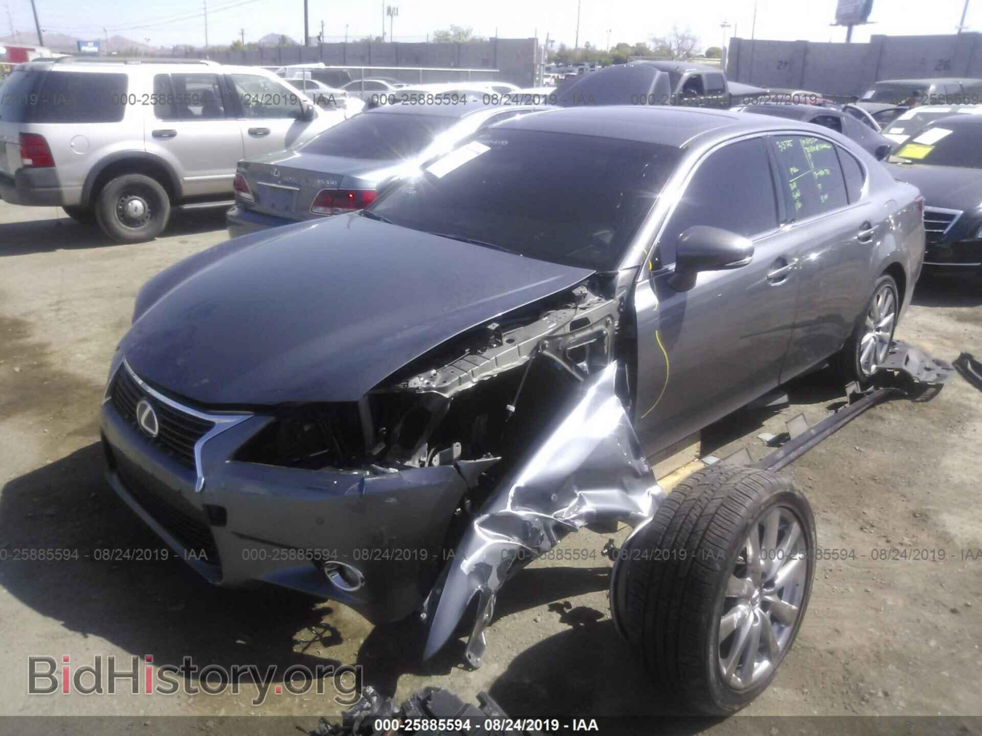 2013 LEXUS GS - VIN: JTHCE1BL0D5015956 - Фото 2