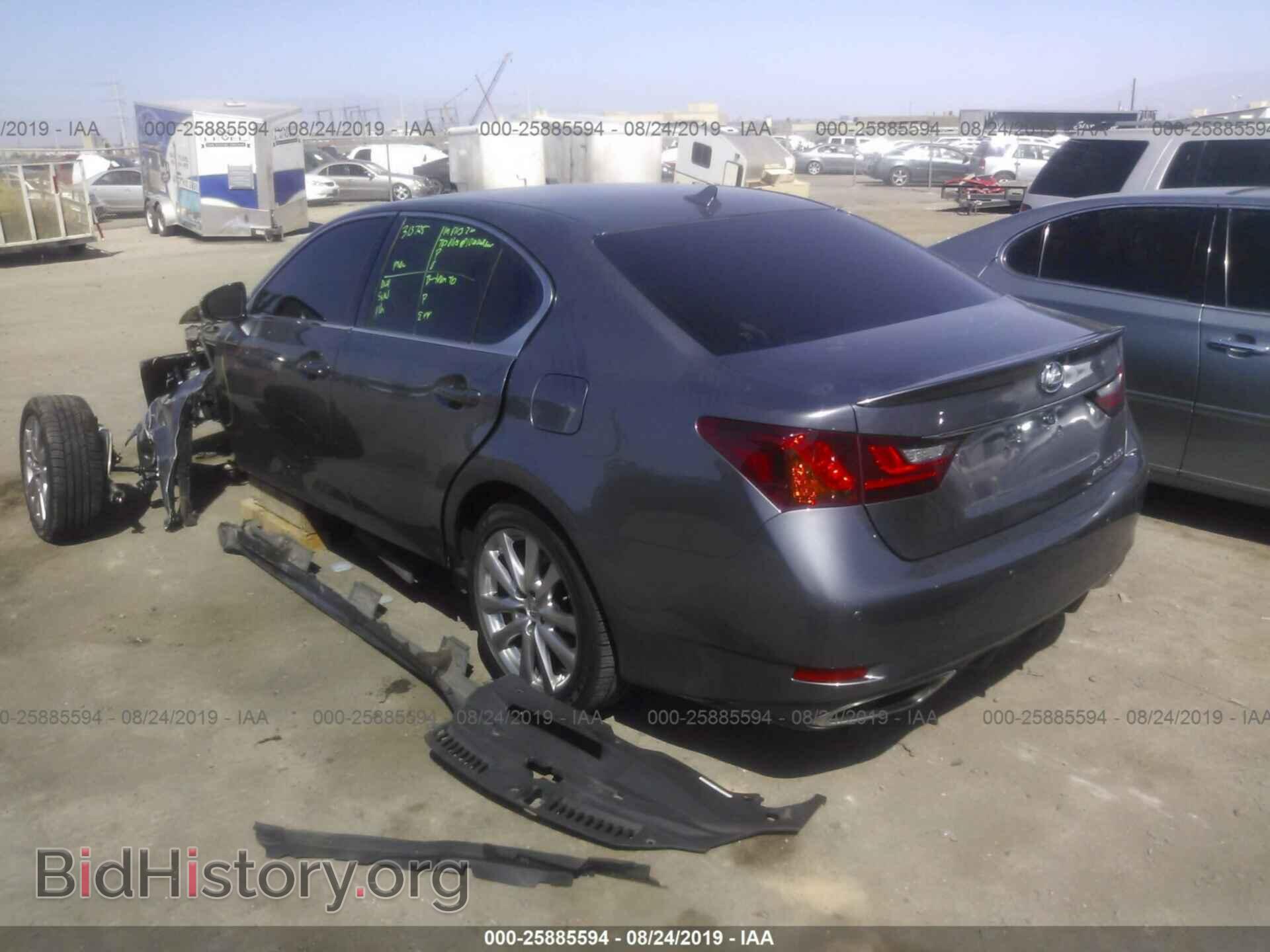2013 LEXUS GS - VIN: JTHCE1BL0D5015956 - Фото 3