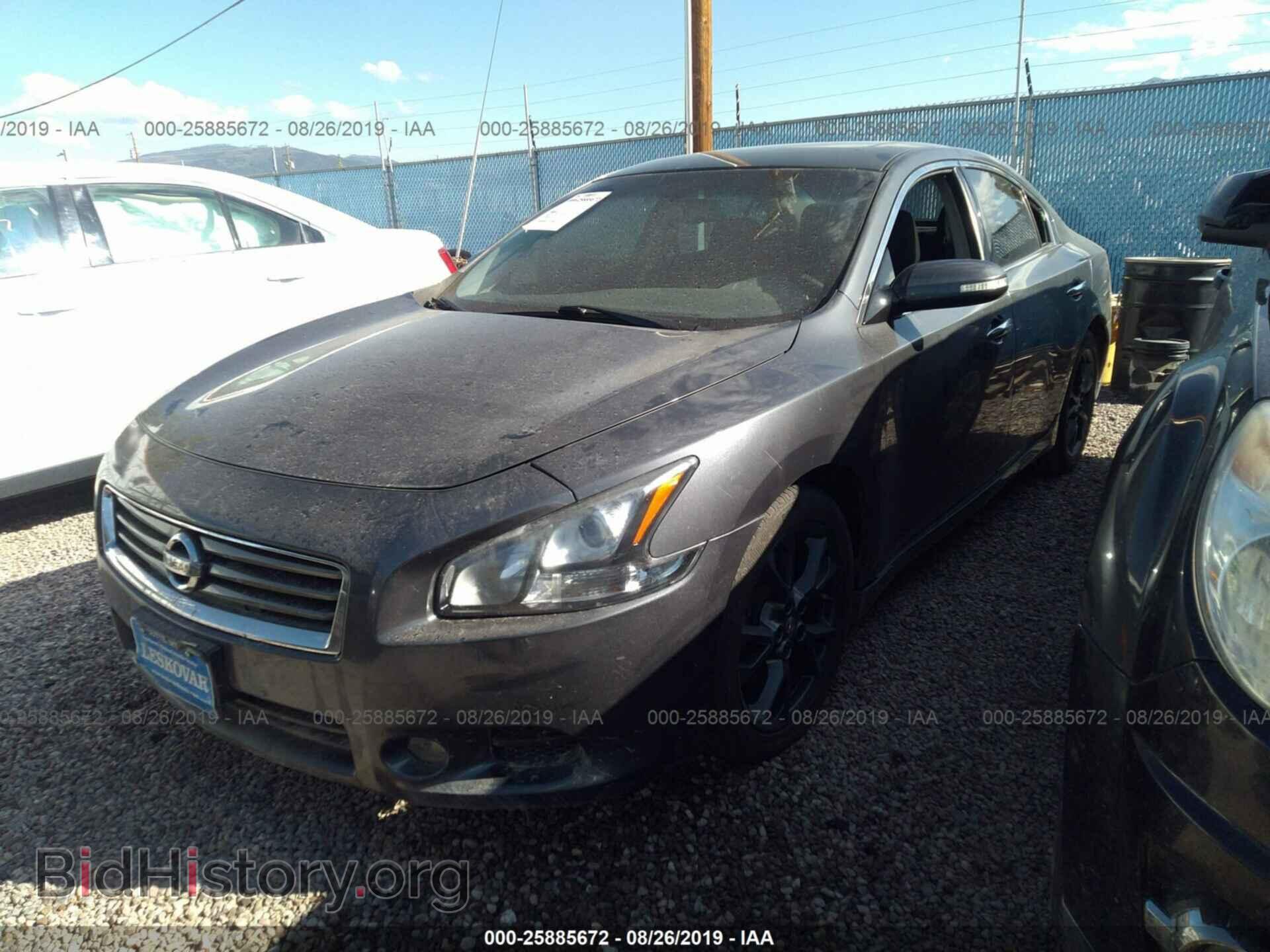 2012 NISSAN MAXIMA - VIN: 1N4AA5AP2CC841868 - Фото 2