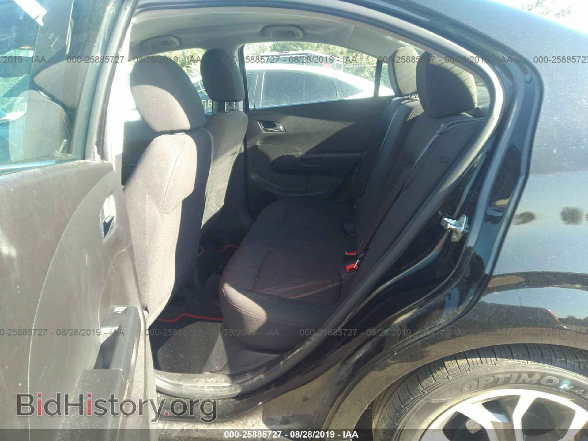 2017 CHEVROLET SONIC - VIN: 1G1JD5SH0H4148011 - Фото 8