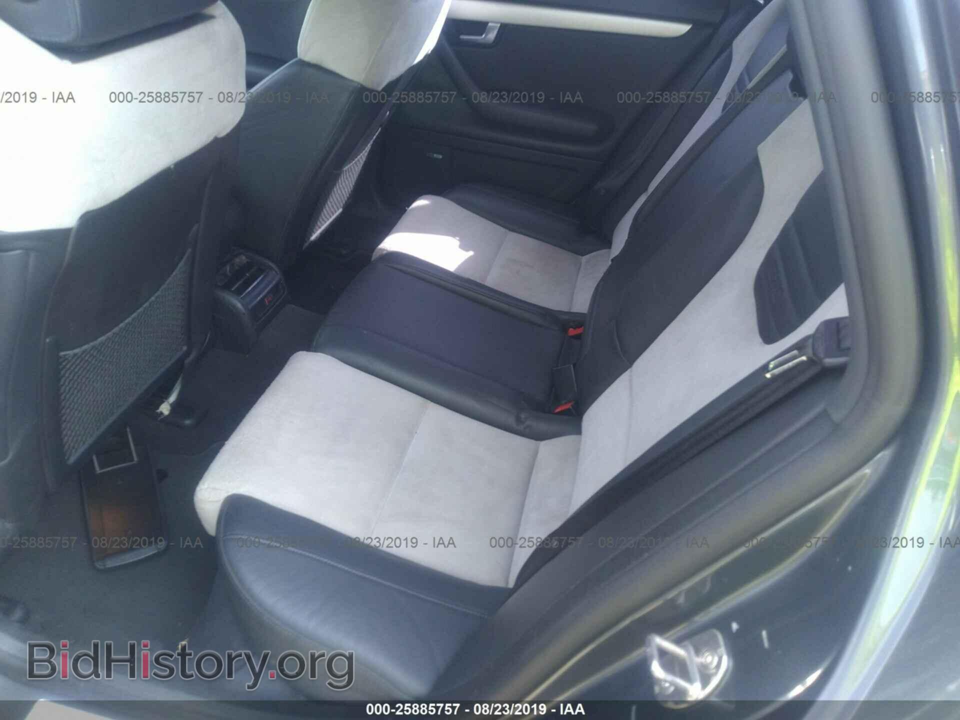 2005 AUDI S4 - VIN: WAUXL68EX5A033174 - Фото 8