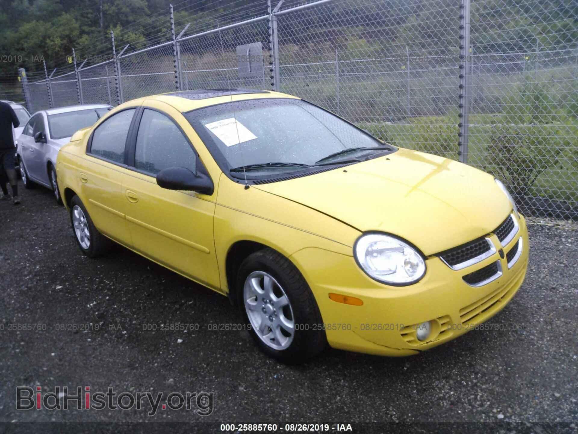 Photo 1B3ES56C84D522342 - DODGE NEON 2004