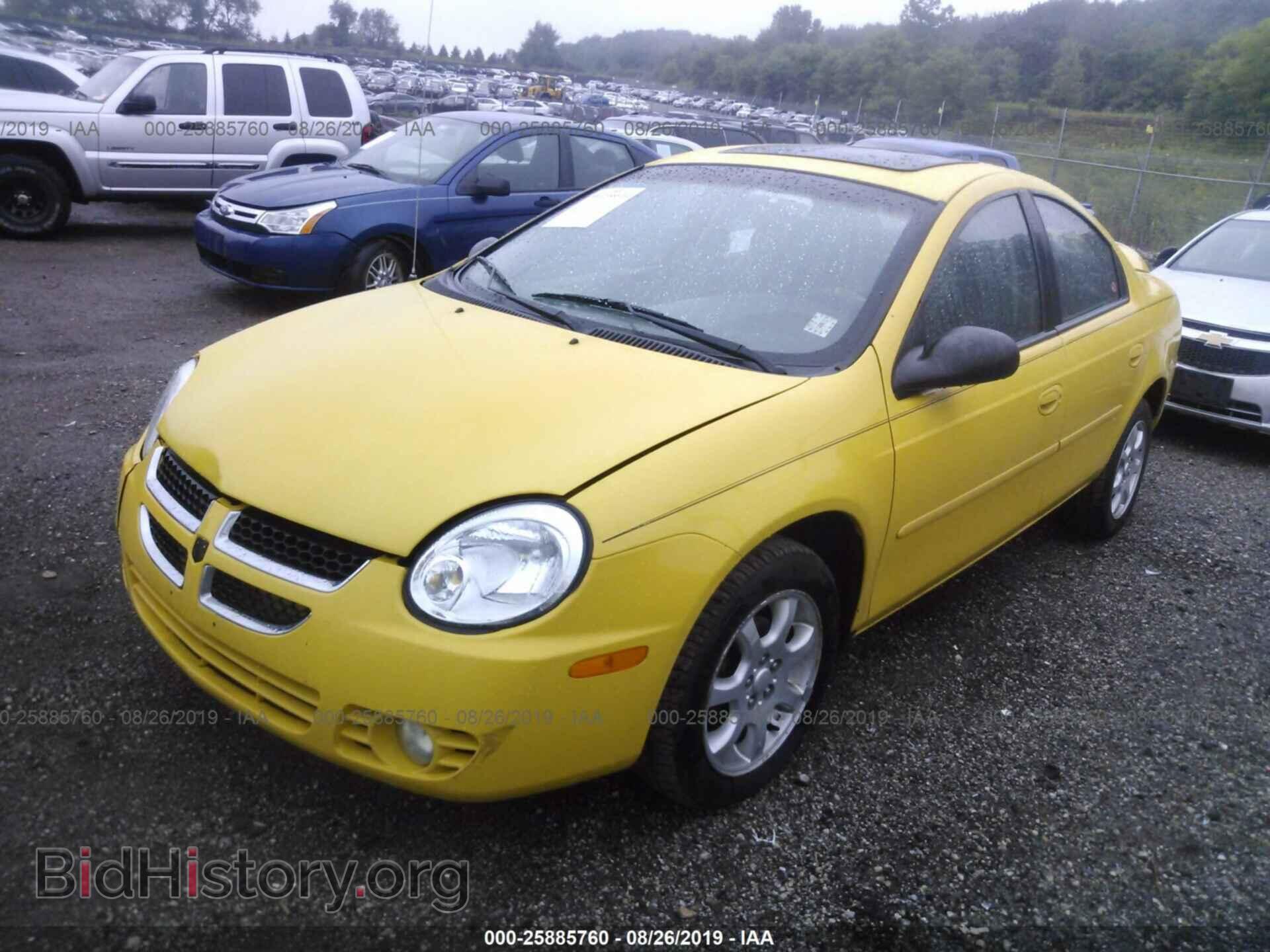 2004 DODGE NEON - VIN: 1B3ES56C84D522342 - Фото 2