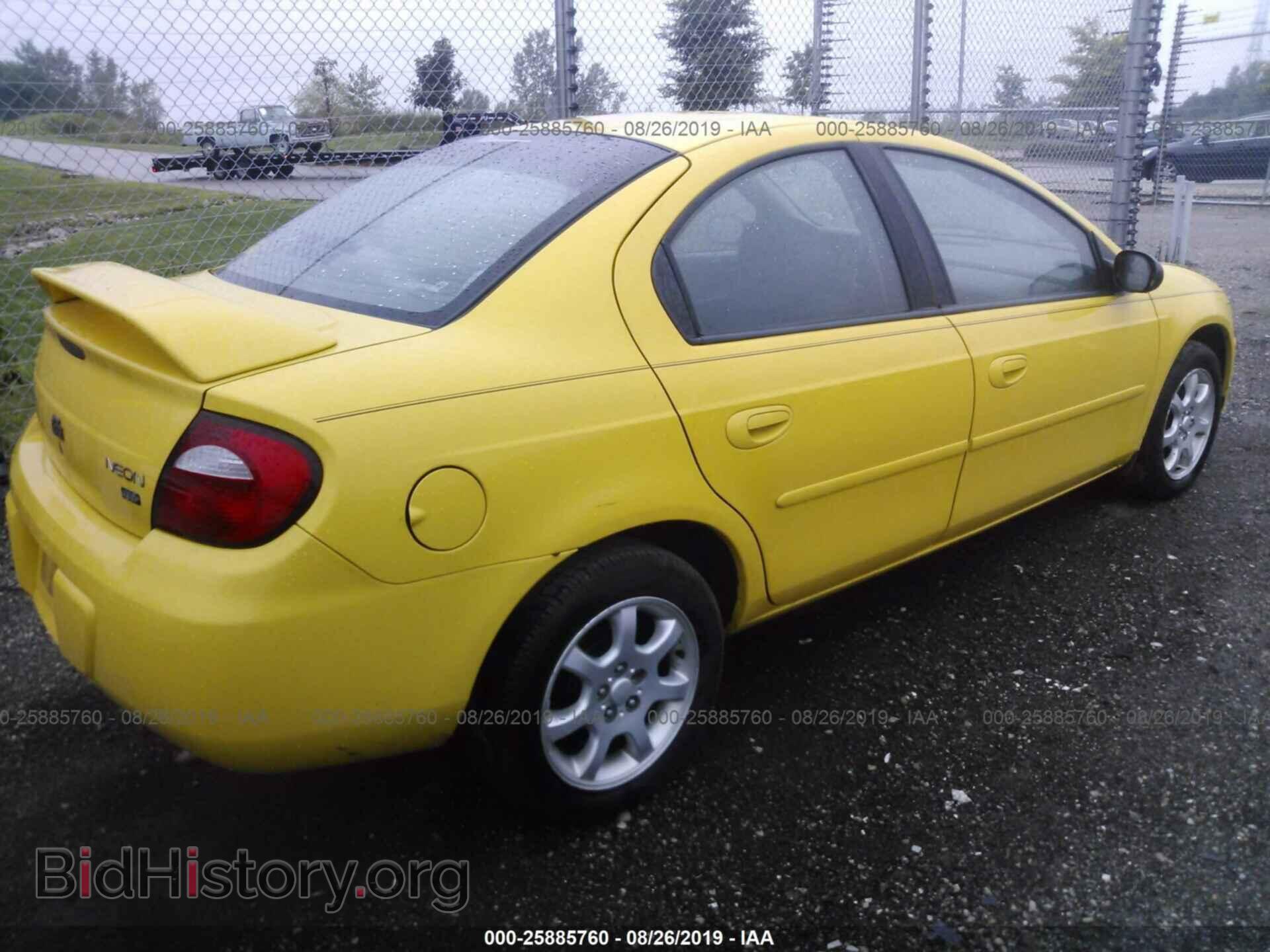 2004 DODGE NEON - VIN: 1B3ES56C84D522342 - Фото 4