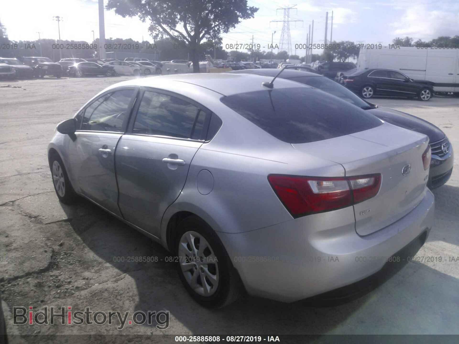 2012 KIA RIO - VIN: KNADN4A32C6061559 - Фото 3