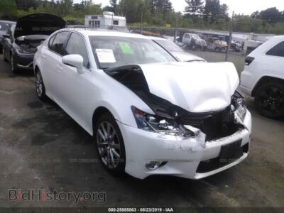 2015 Lexus GS 350, white — VIN JTHCE1BL7FA002244, IAAI