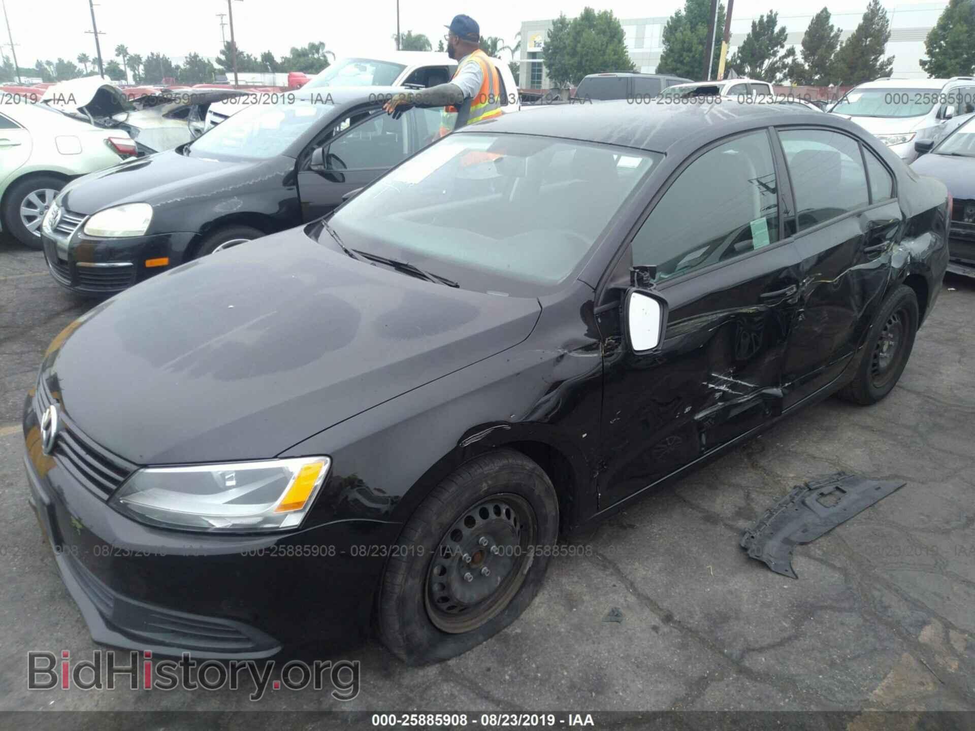 2014 VOLKSWAGEN JETTA - VIN: 3VW2K7AJ6EM320900 - Фото 2