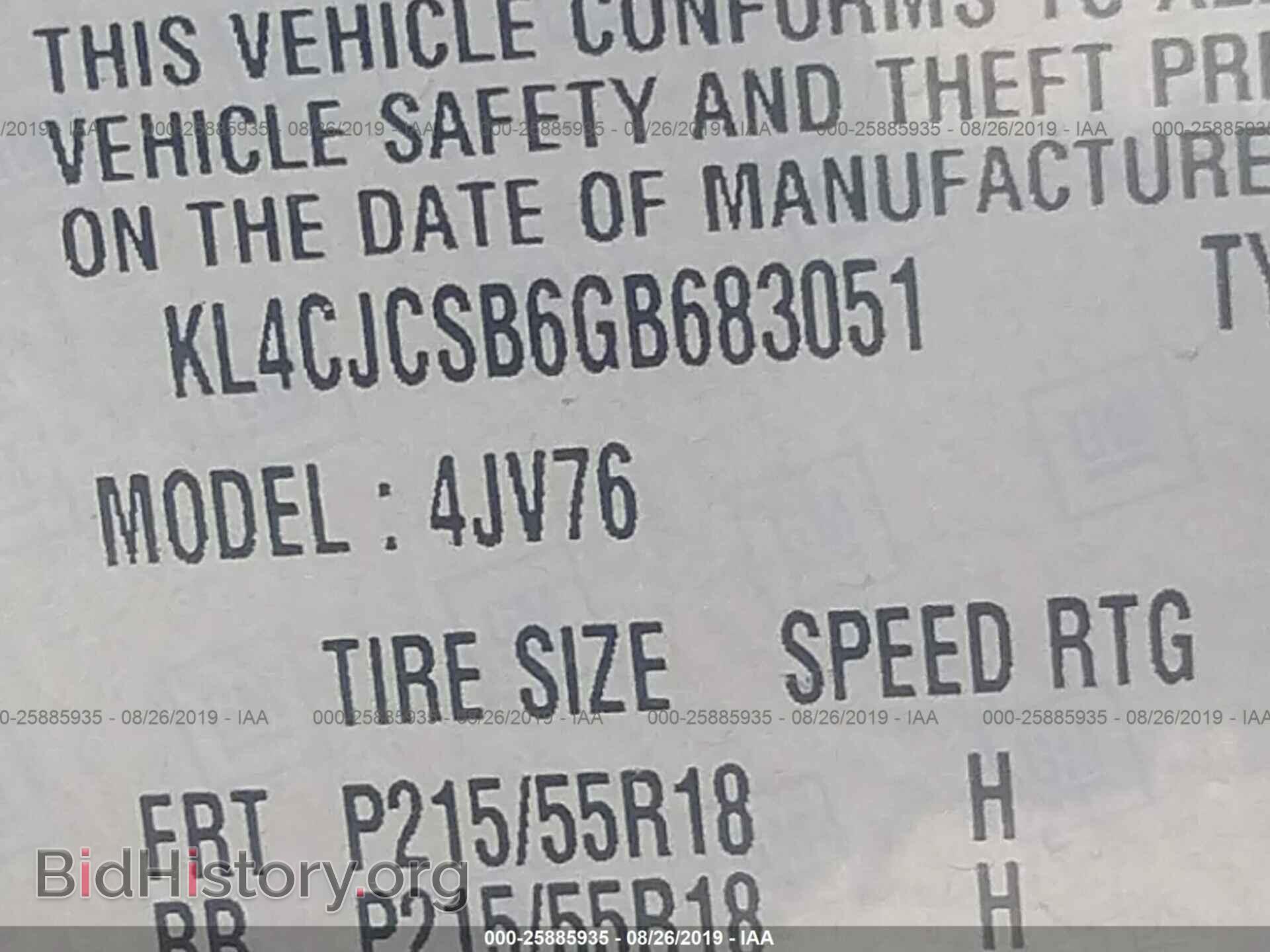 2016 BUICK ENCORE - VIN: KL4CJCSB6GB683051 - Фото 9