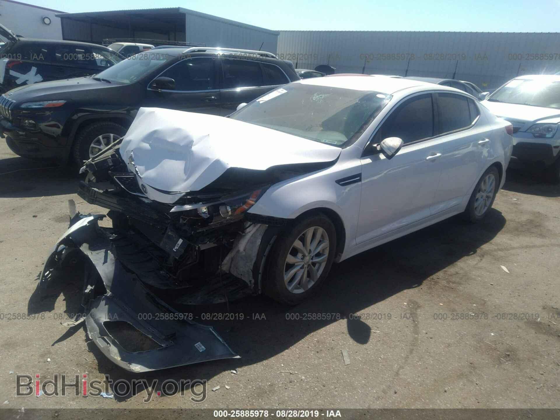 2014 KIA OPTIMA - VIN: 5XXGN4A75EG263142 - Photo 2