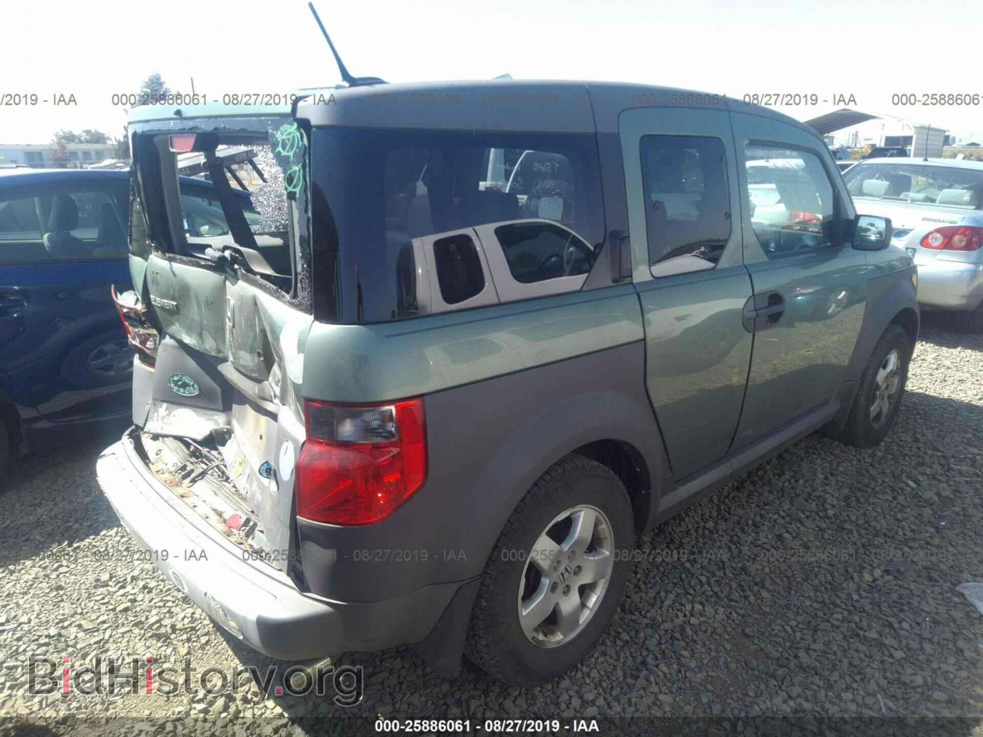 2005 HONDA ELEMENT - VIN: 5J6YH28675L024361 - Фото 4