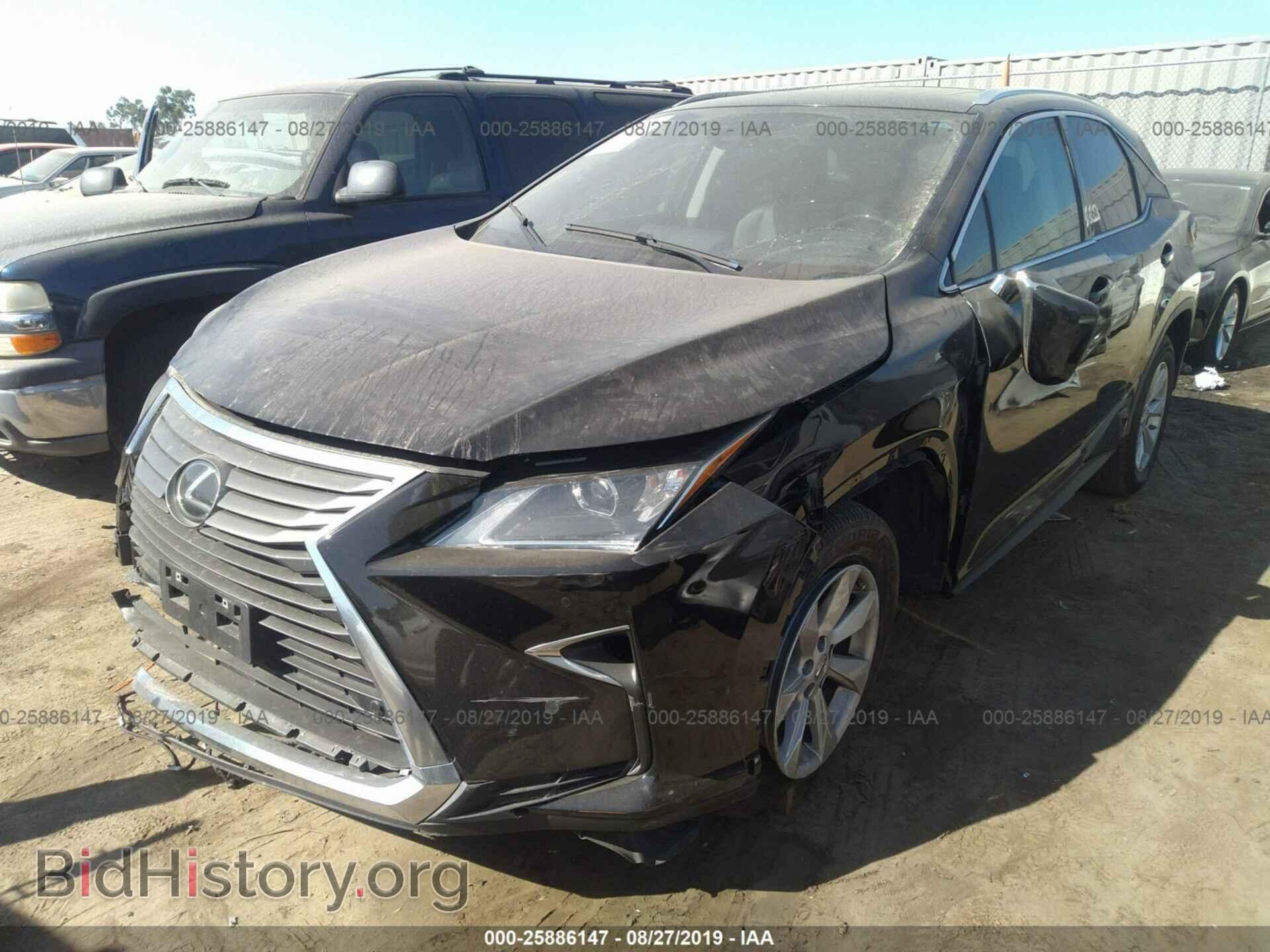 2017 LEXUS RX - VIN: 2T2ZZMCA9HC037313 - Фото 2