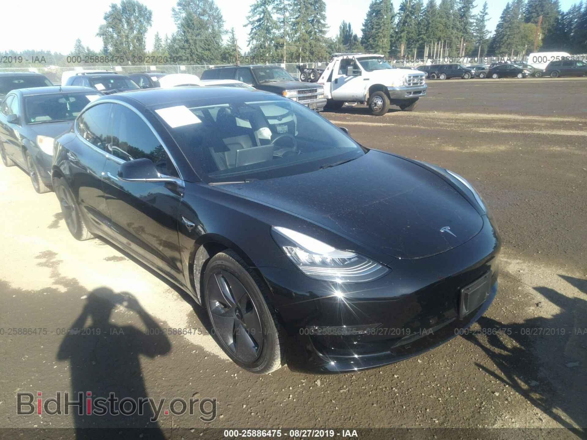 Photo 5YJ3E1EA8KF297531 - TESLA MODEL 3 2019