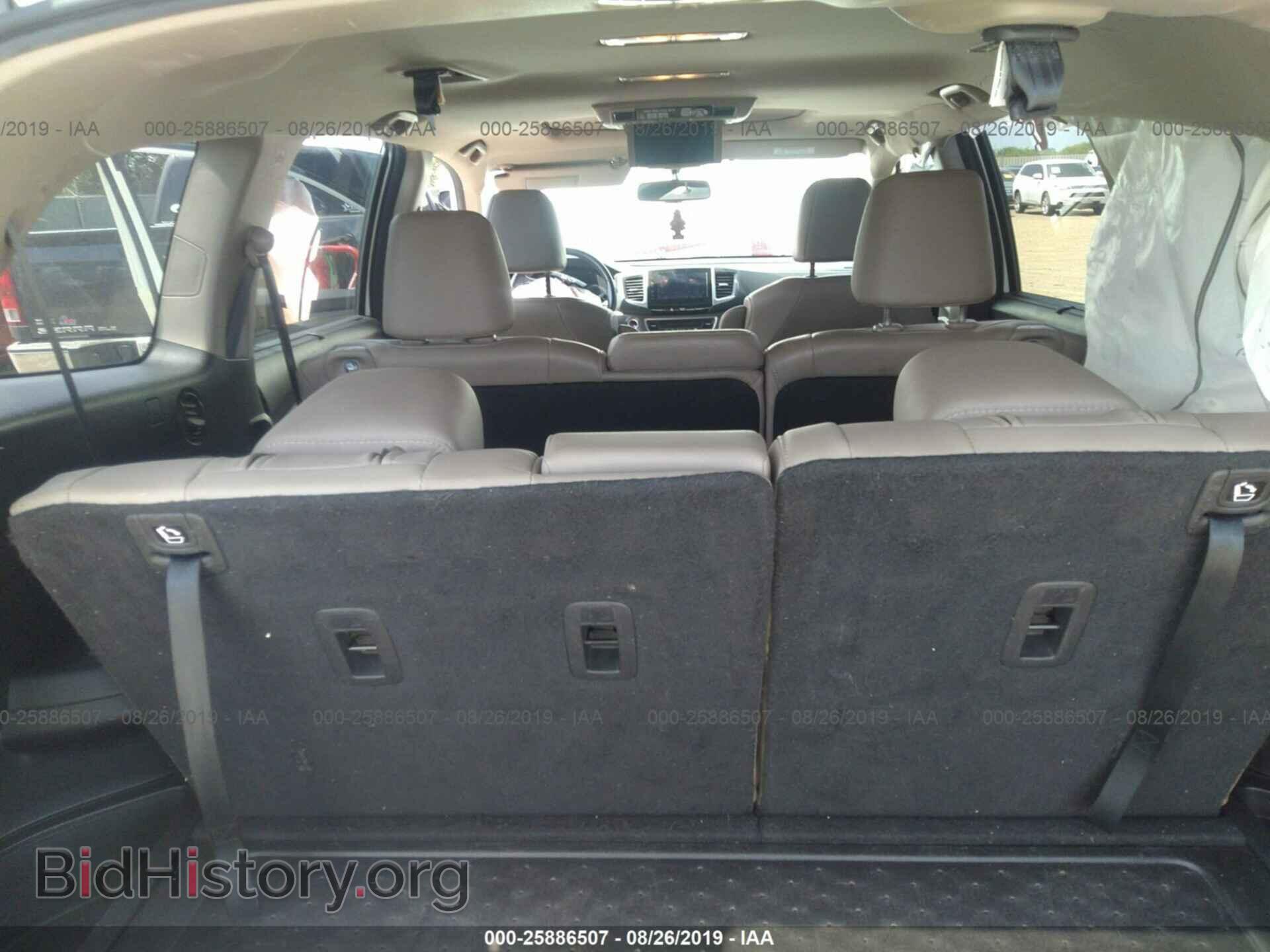 2016 HONDA PILOT - VIN: 5FNYF5H85GB014898 - Фото 8