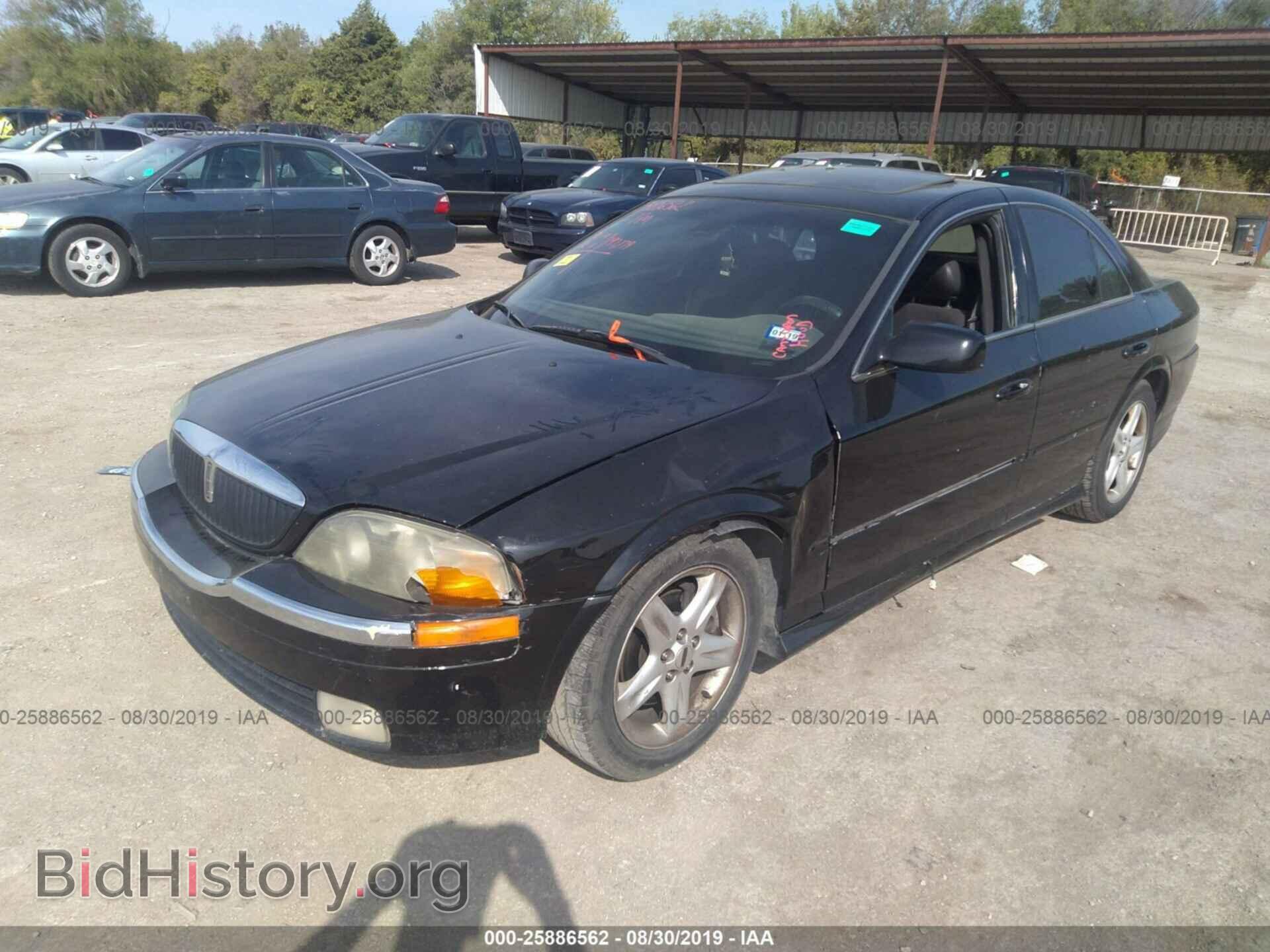 2002 LINCOLN LS - VIN: 1LNHM86S12Y688511 - Фото 2