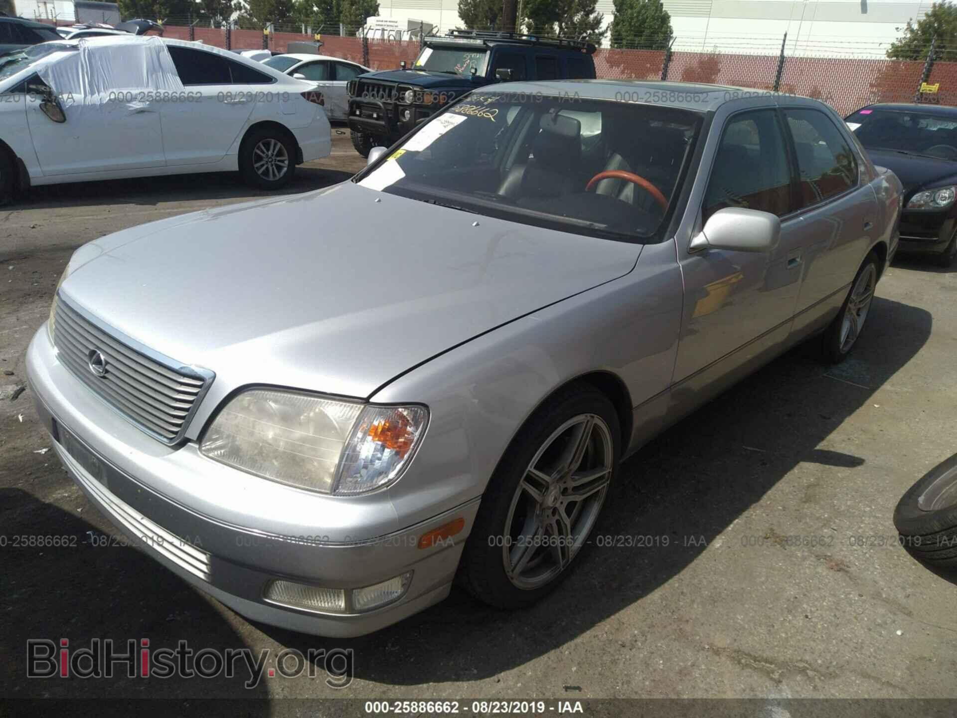 1999 LEXUS LS - VIN: JT8BH28F5X0141130 - Фото 2
