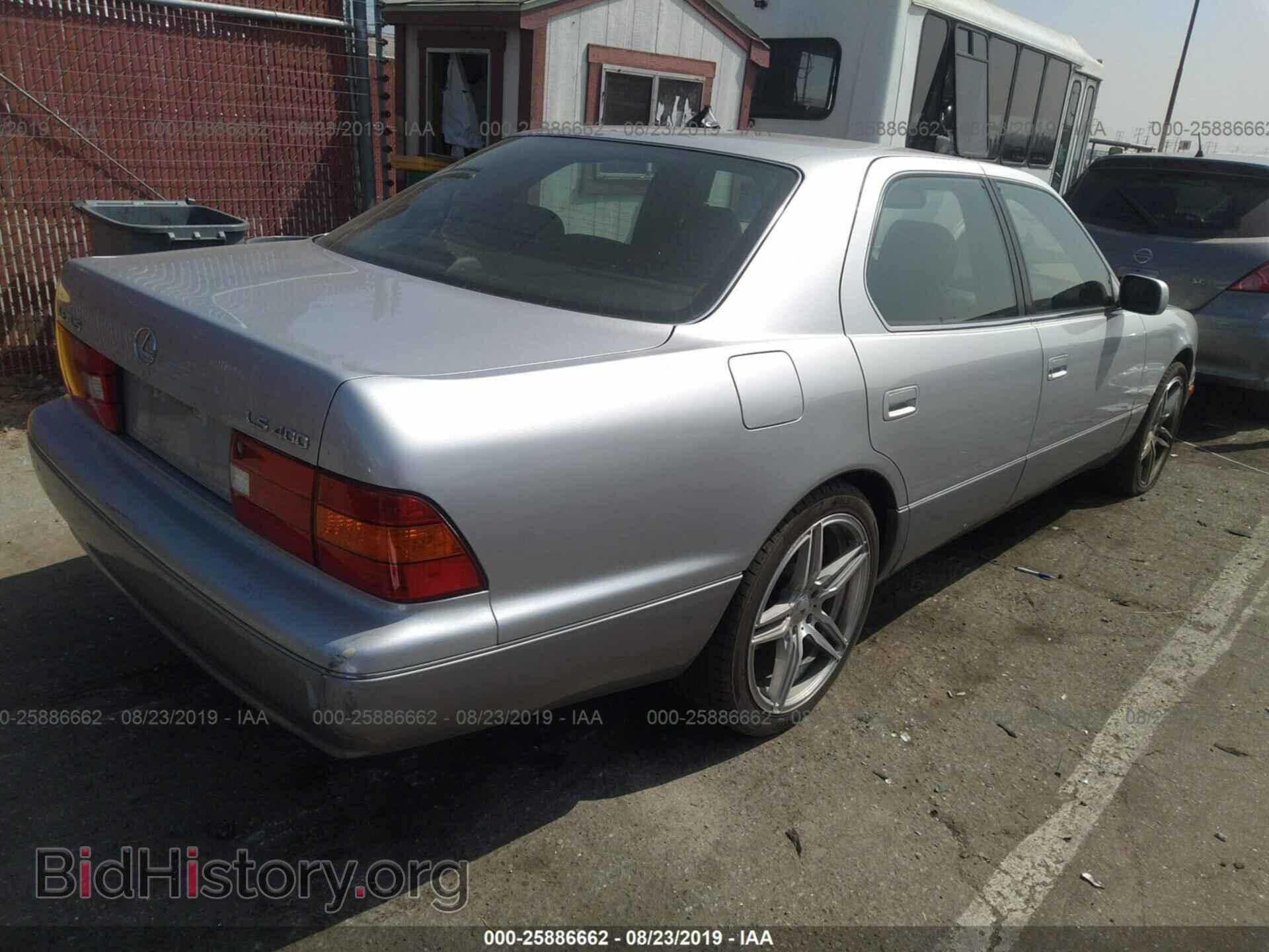 1999 LEXUS LS - VIN: JT8BH28F5X0141130 - Фото 4