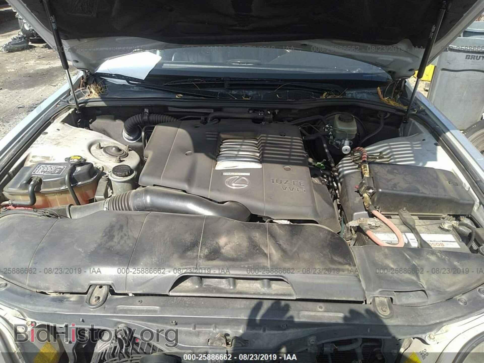 1999 LEXUS LS - VIN: JT8BH28F5X0141130 - Фото 10