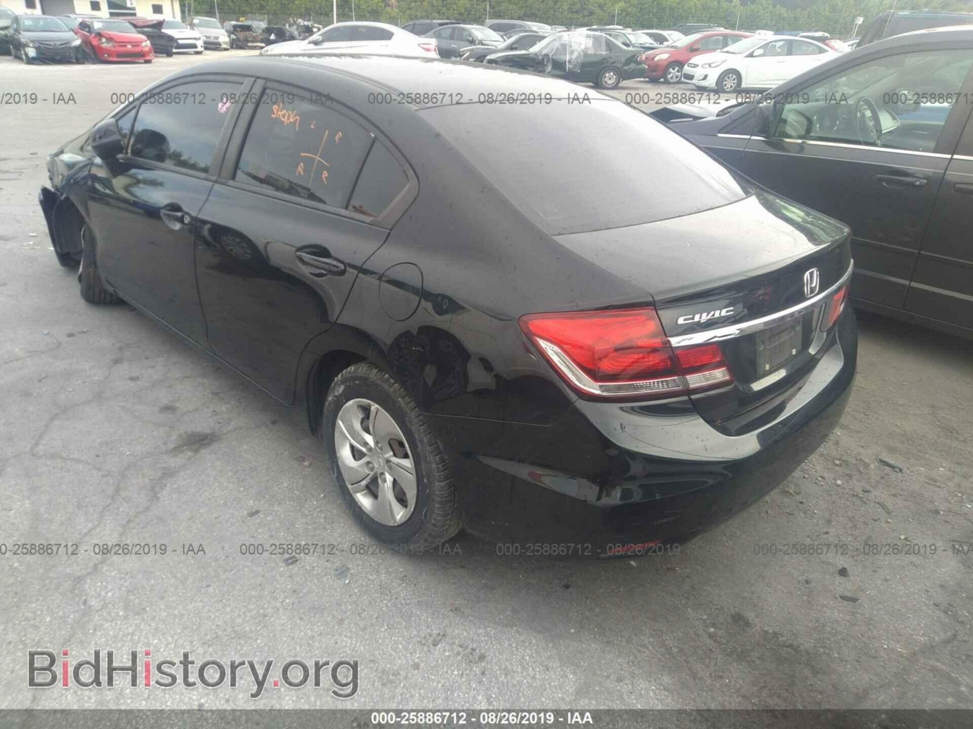 2013 HONDA CIVIC - VIN: 19XFB2F52DE010397 - Фото 3
