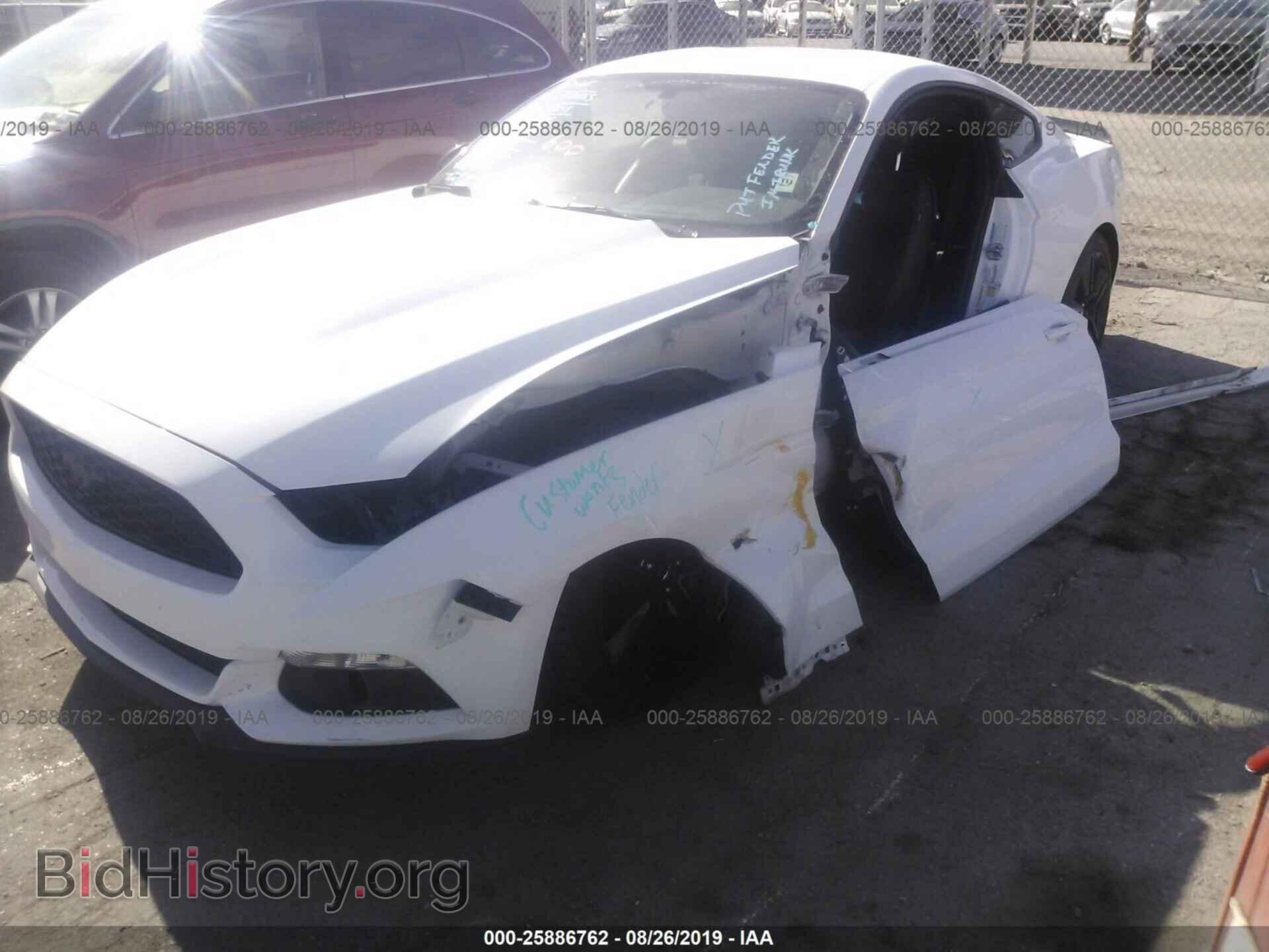 2016 FORD MUSTANG - VIN: 1FA6P8TH1G5230901 - Фото 2