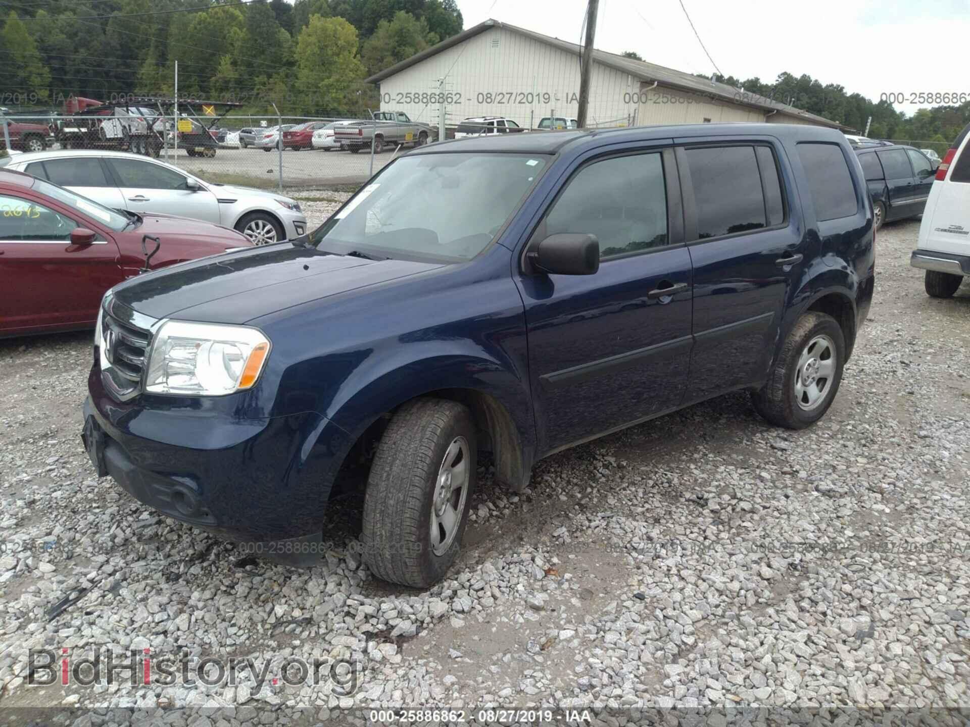 2015 HONDA PILOT - VIN: 5FNYF4H26FB006099 - Фото 2