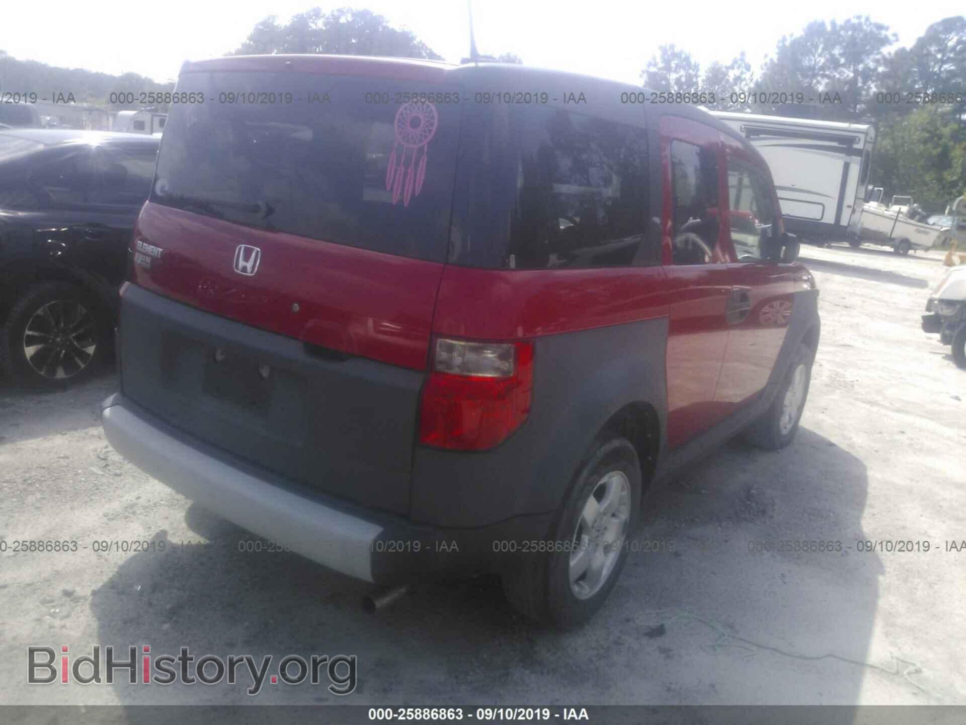 2005 HONDA ELEMENT - VIN: 5J6YH18685L004677 - Фото 4
