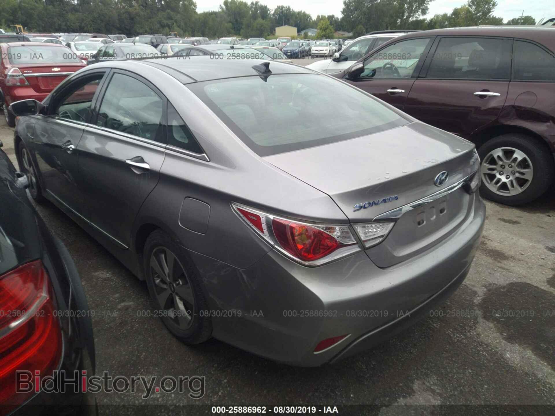2012 HYUNDAI SONATA - VIN: KMHEC4A45CA038744 - Фото 3