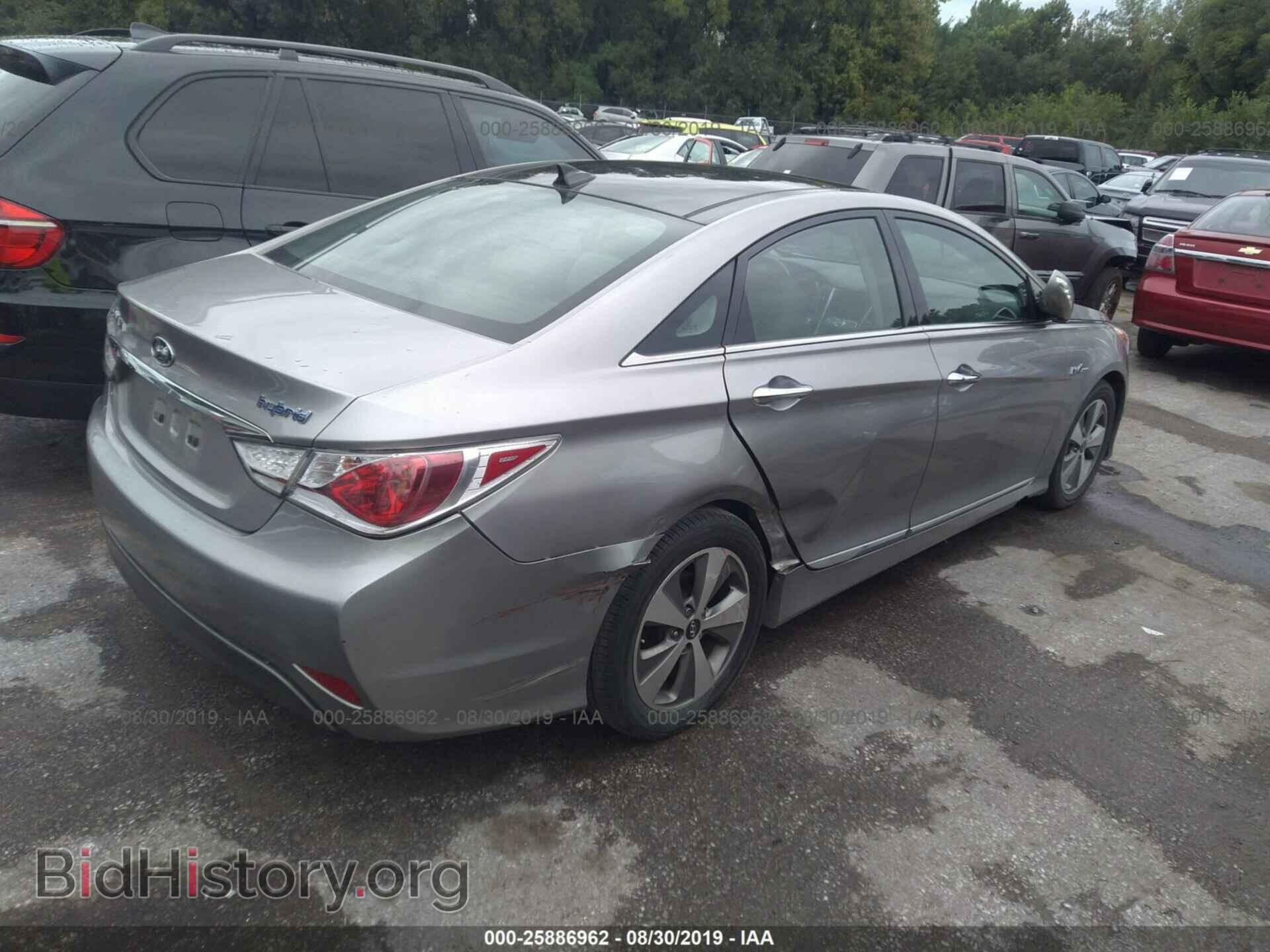 2012 HYUNDAI SONATA - VIN: KMHEC4A45CA038744 - Фото 4