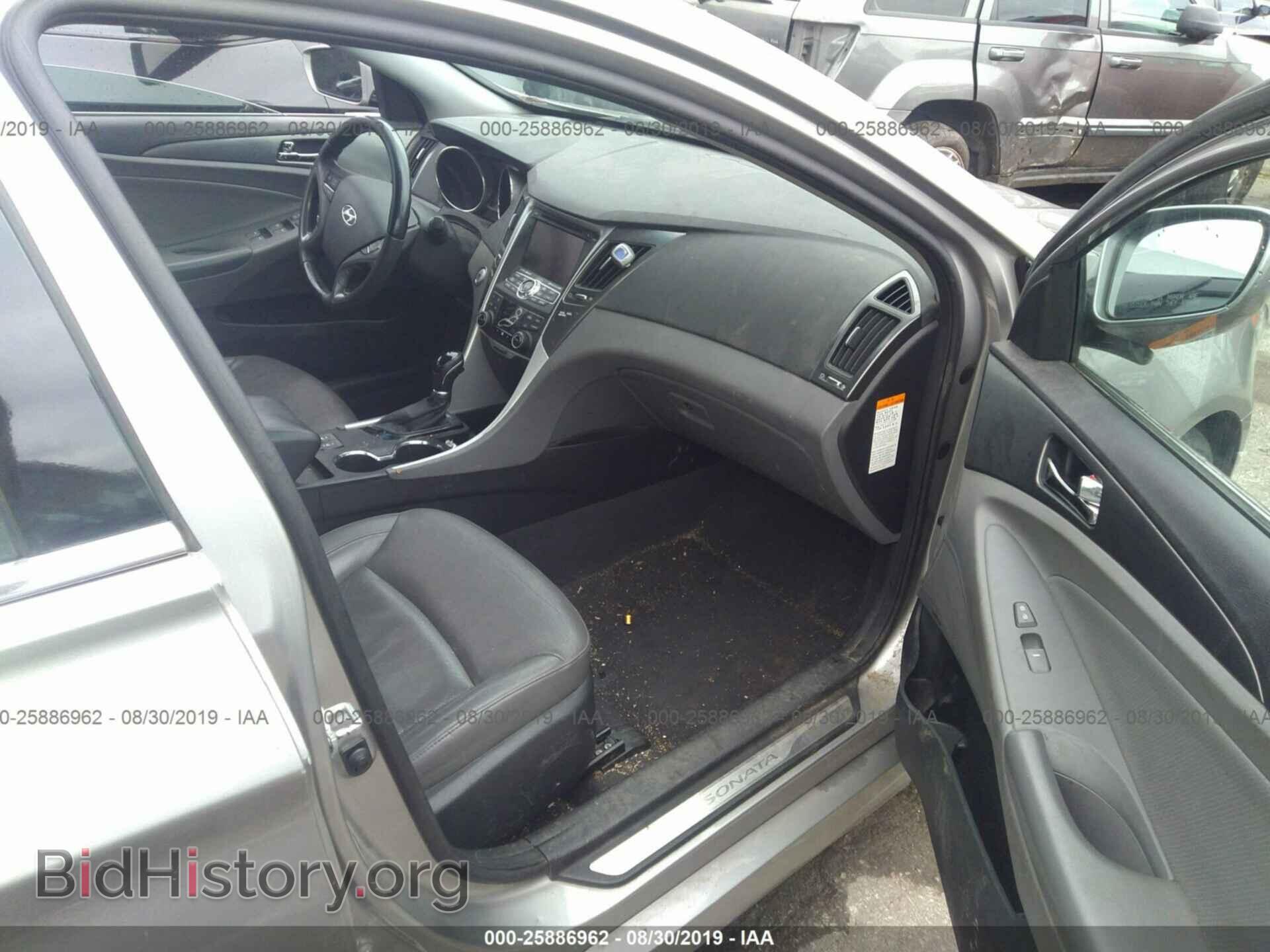 2012 HYUNDAI SONATA - VIN: KMHEC4A45CA038744 - Фото 5