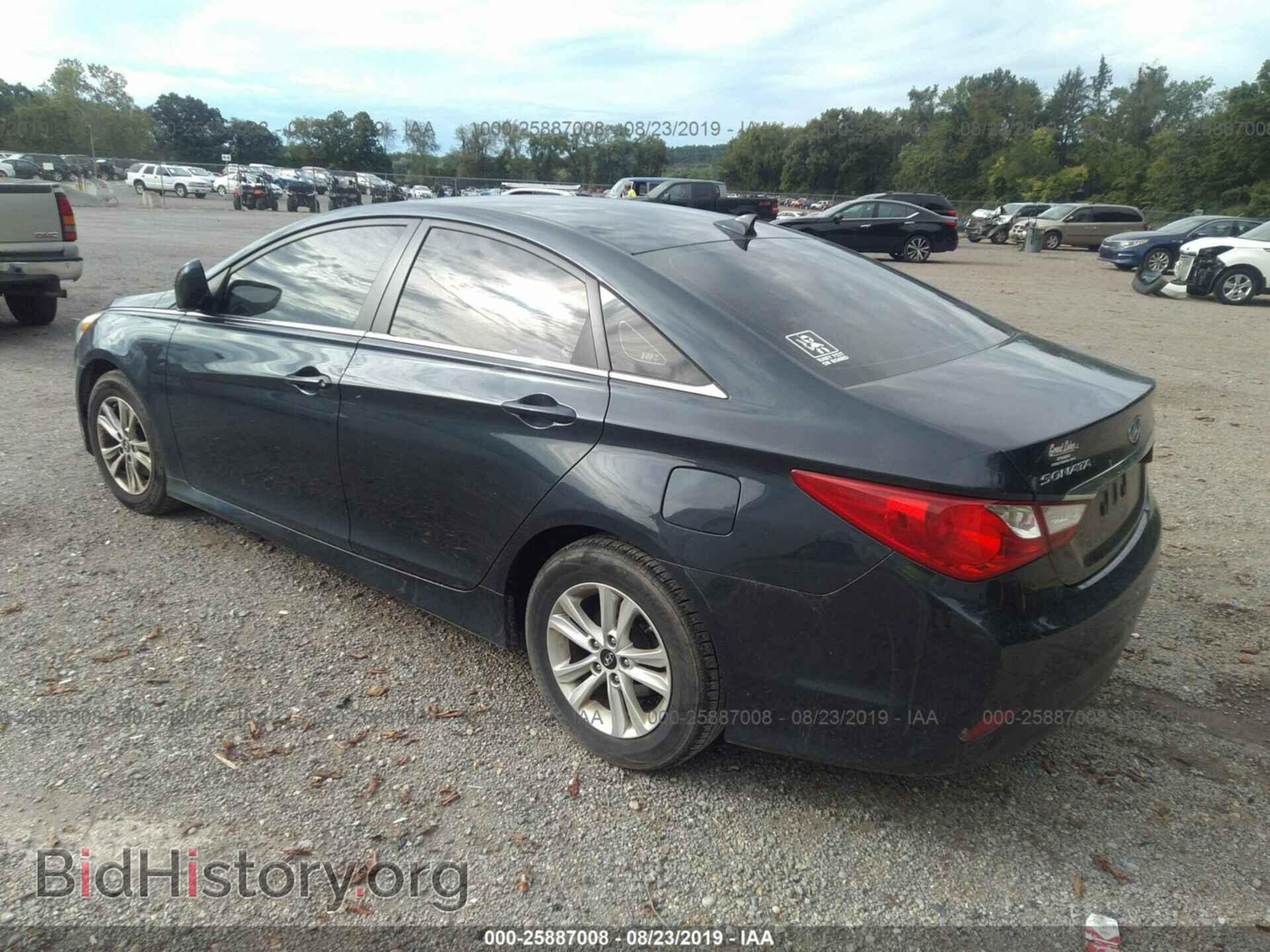 2014 HYUNDAI SONATA - VIN: 5NPEB4AC1EH883844 - Фото 3