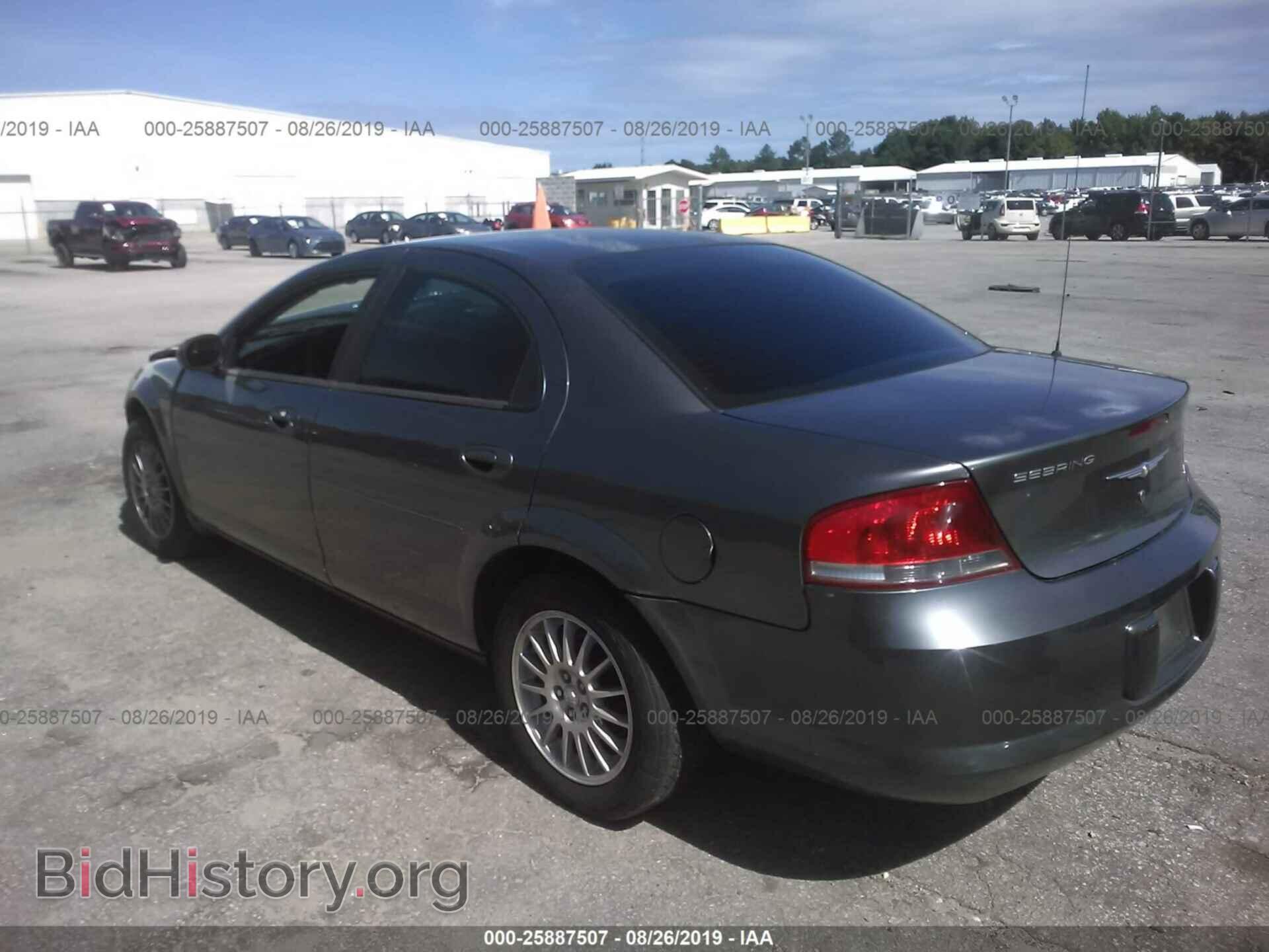 2004 CHRYSLER SEBRING - VIN: 1C3EL46X54N382404 - Фото 3