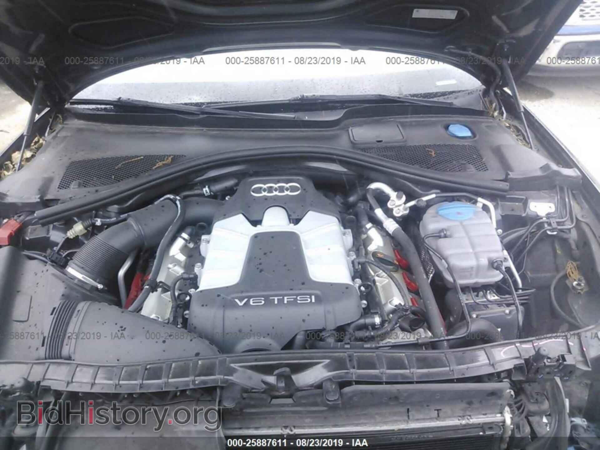 2012 AUDI A6 - VIN: WAUHGAFC2CN044673 - Фото 10